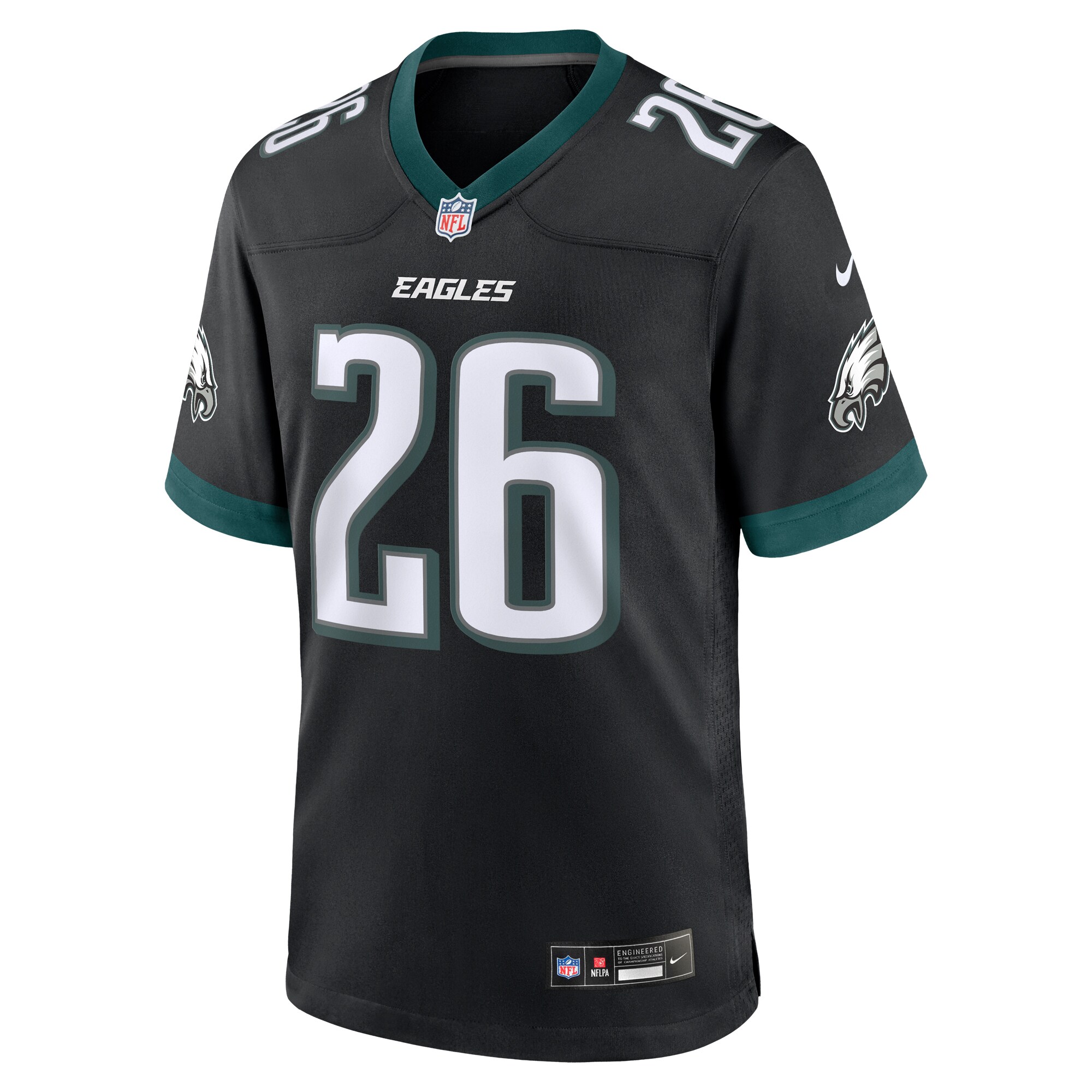 Saquon Barkley Philadelphia Eagles  Alternate Game Jersey -  Black