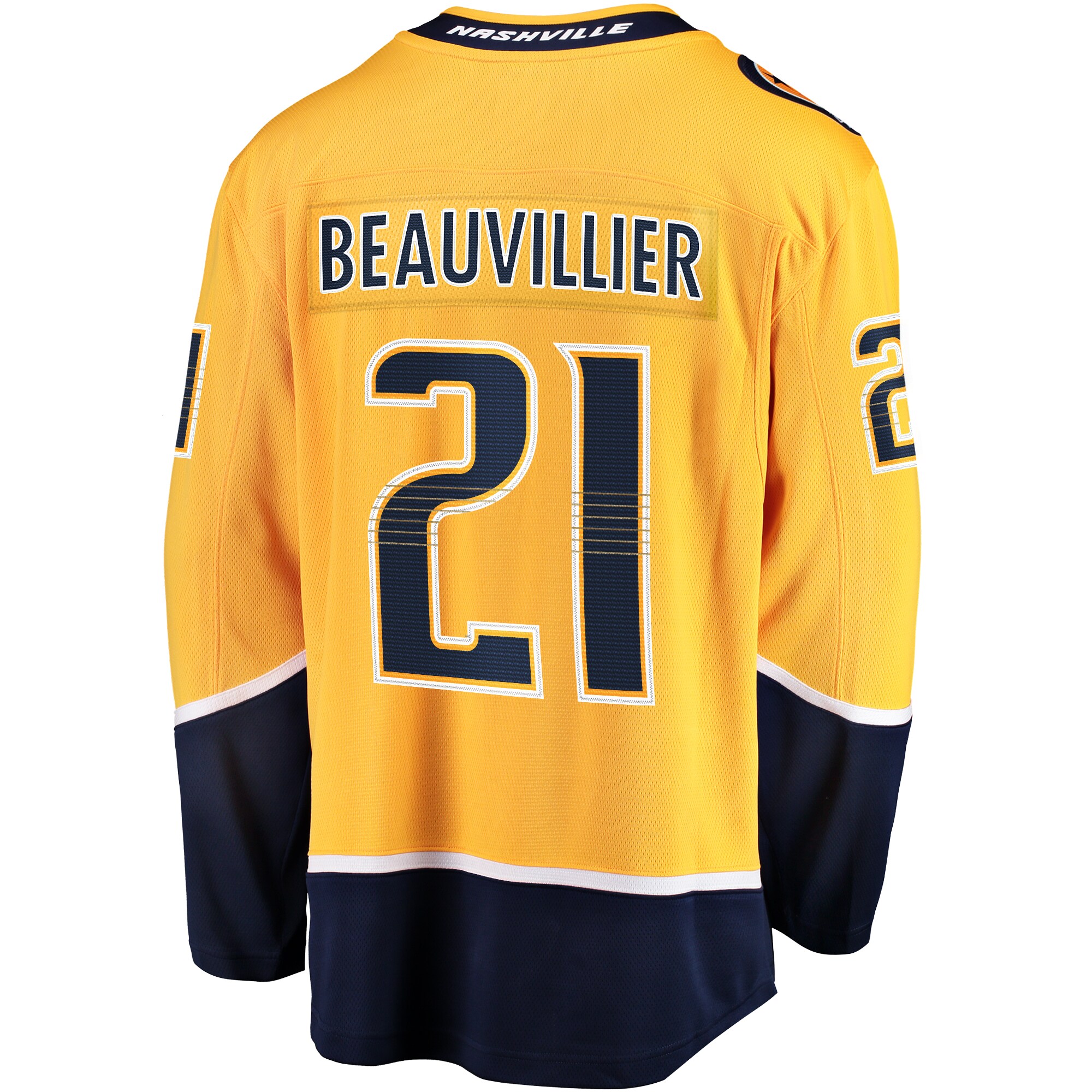 Anthony Beauvillier Nashville Predators Fanatics  Premier Breakaway Player Jersey - Gold