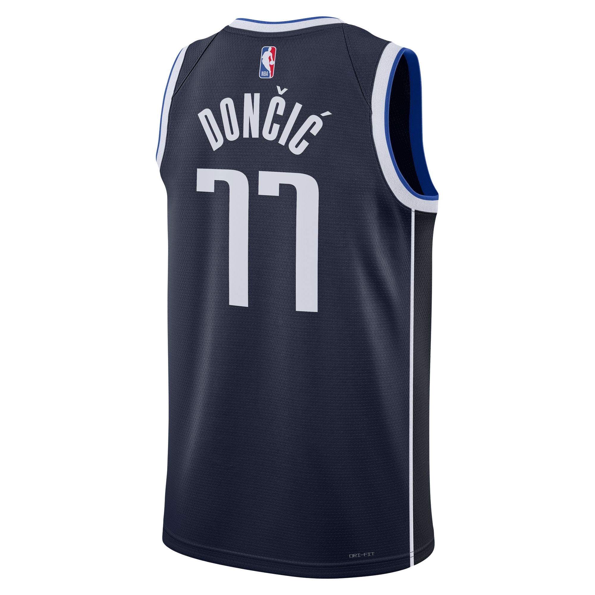 Luka Don\u00c4\u008di\u00c4\u2021 Dallas Mavericks Jordan Brand Unisex Swingman Jersey - Statement Edition - Navy