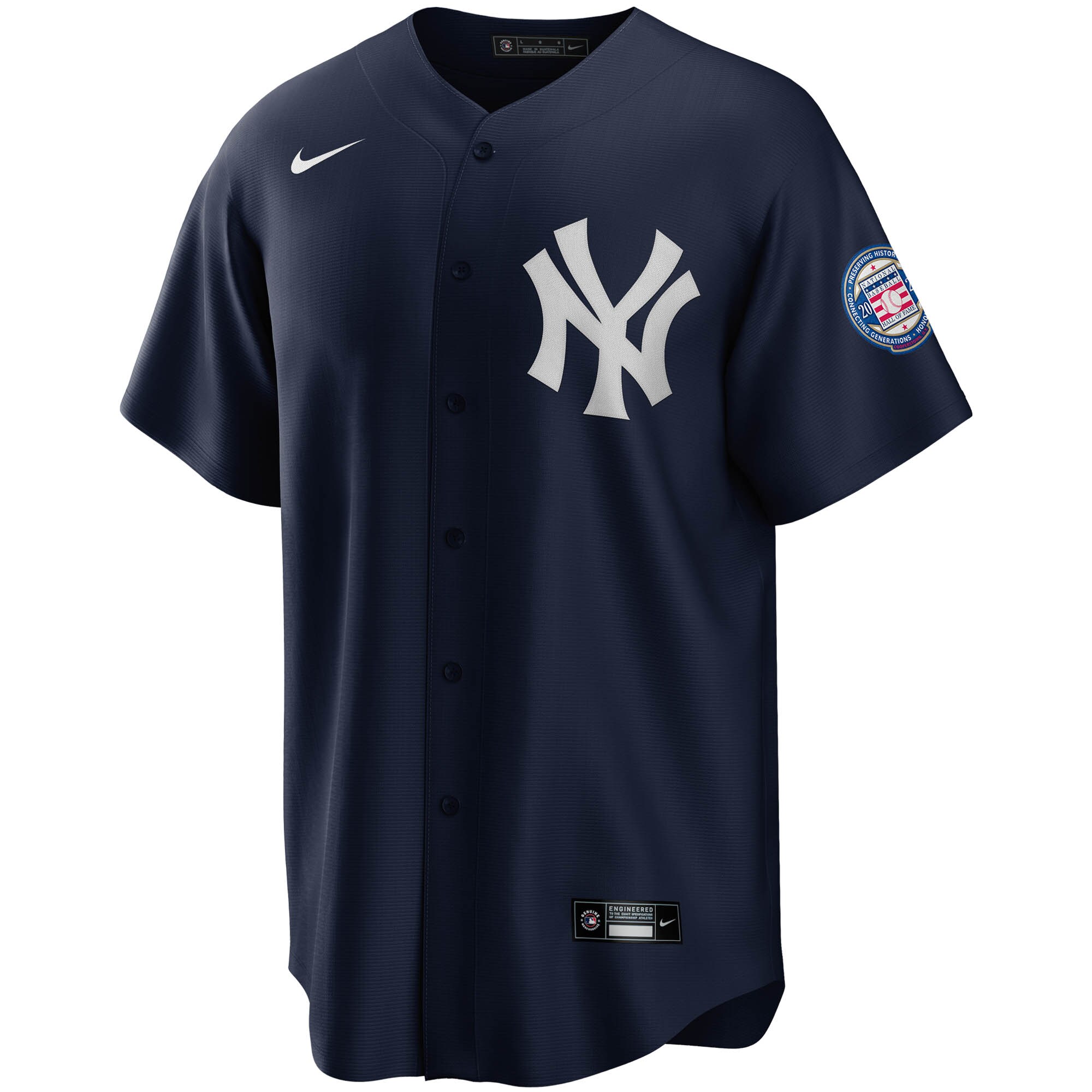 Derek Jeter New York Yankees 2020 Hall of Fame Induction Alternate Replica Player Name Jersey - Navy