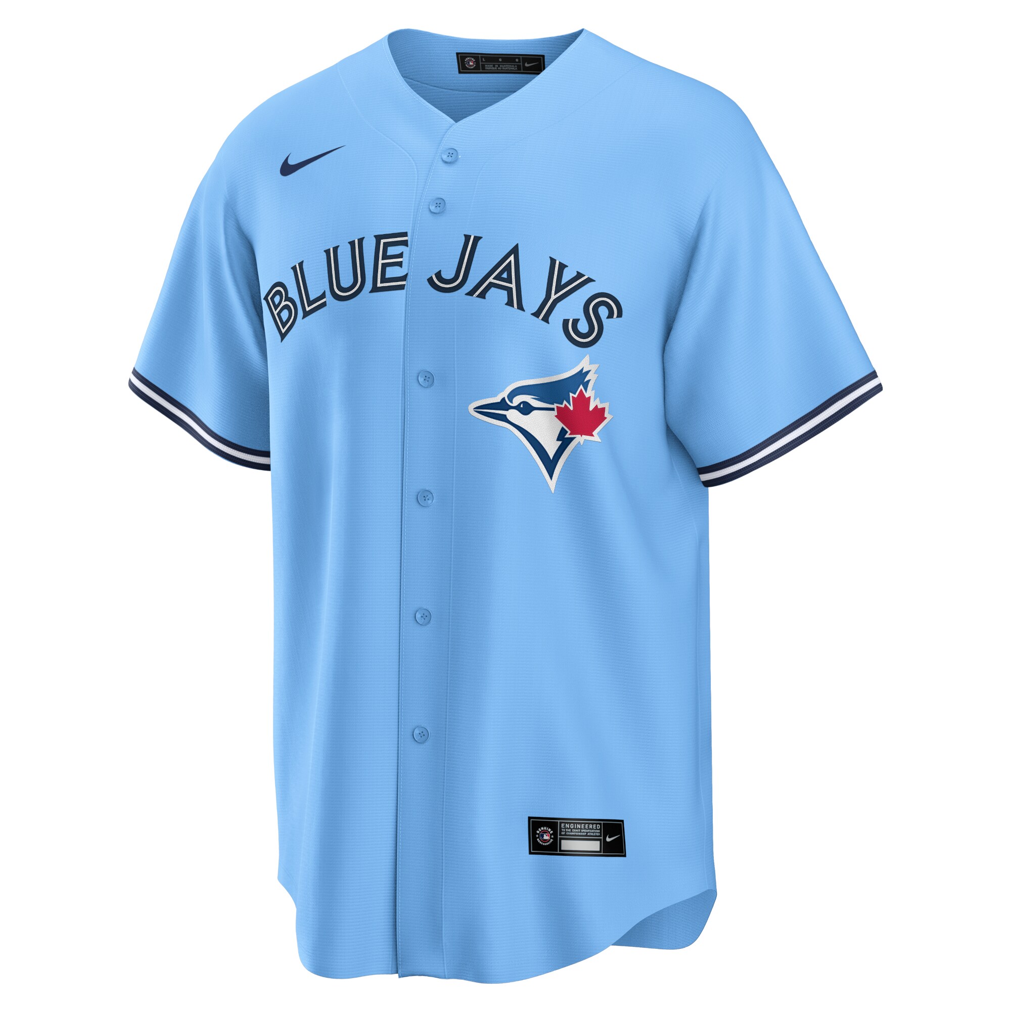 Bo Bichette Toronto Blue Jays Alternate Replica Player Name Jersey - Powder Blue