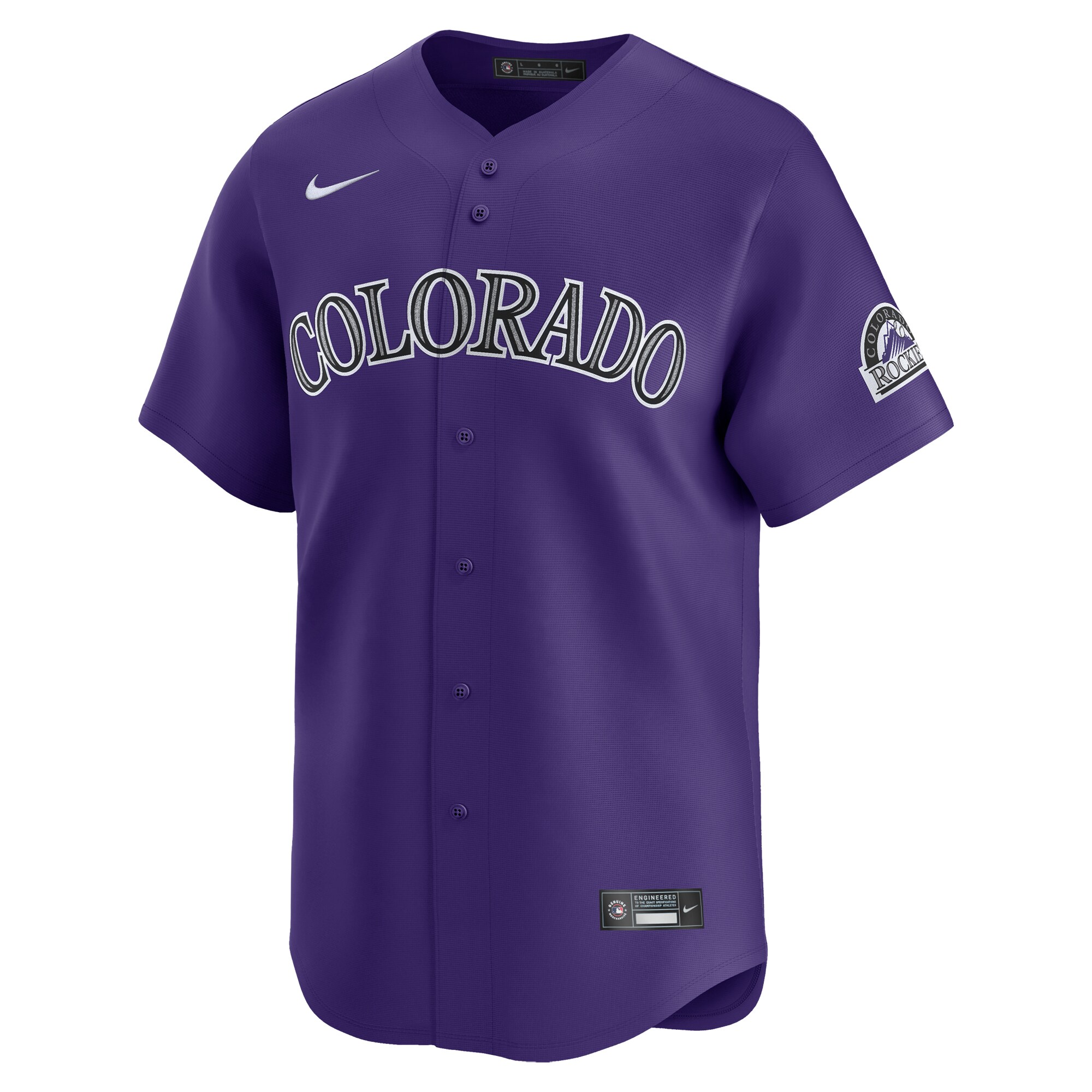 Colorado Rockies   Alternate Limited Jersey Purple