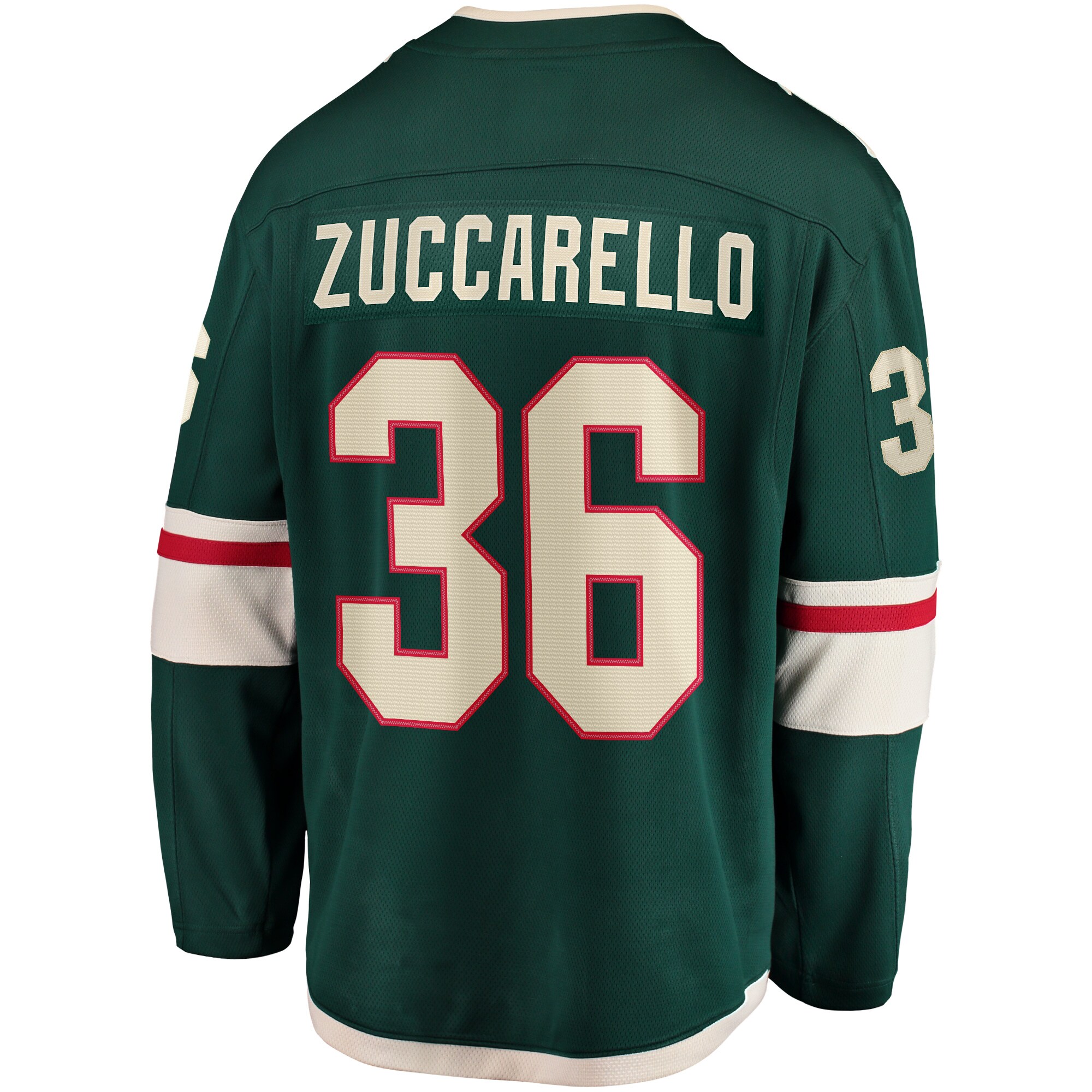 Mats Zuccarello Minnesota Wild Fanatics Team Color Breakaway Player Jersey - Green
