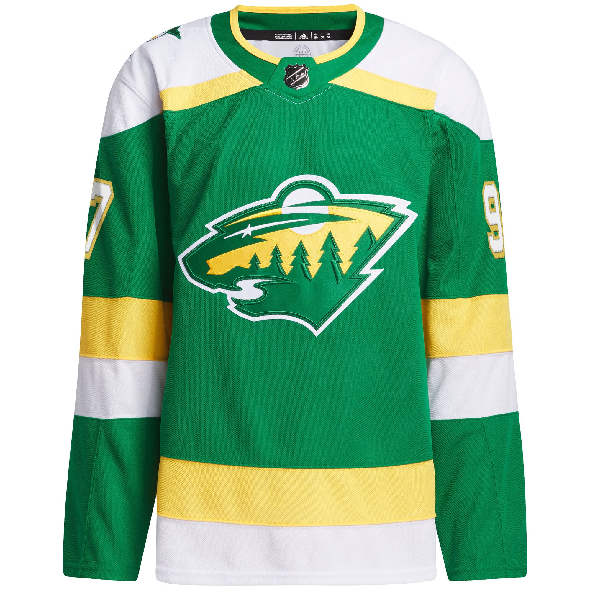 Kirill Kaprizov Minnesota Wild adidas 2023\/24 Alternate Primegreen Authentic Player Jersey - Green