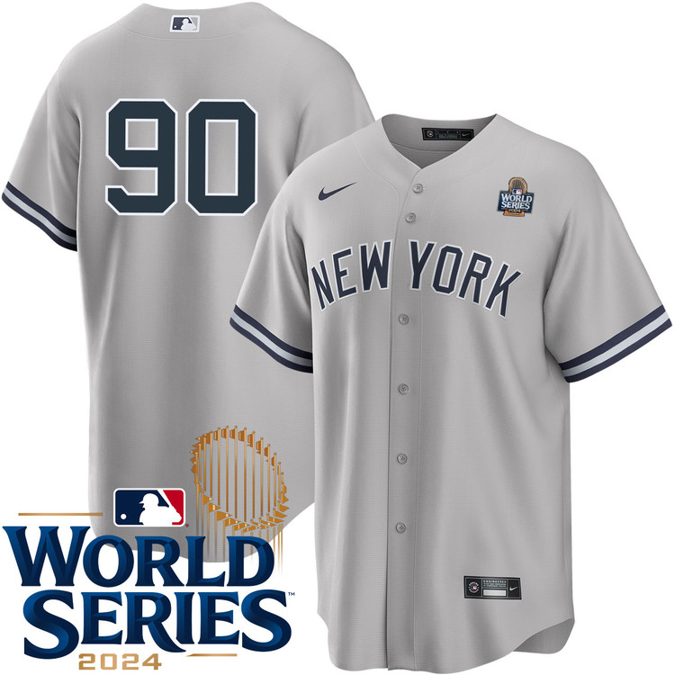 Jorbit Vivas New York Yankees Road Player World Series Jersey