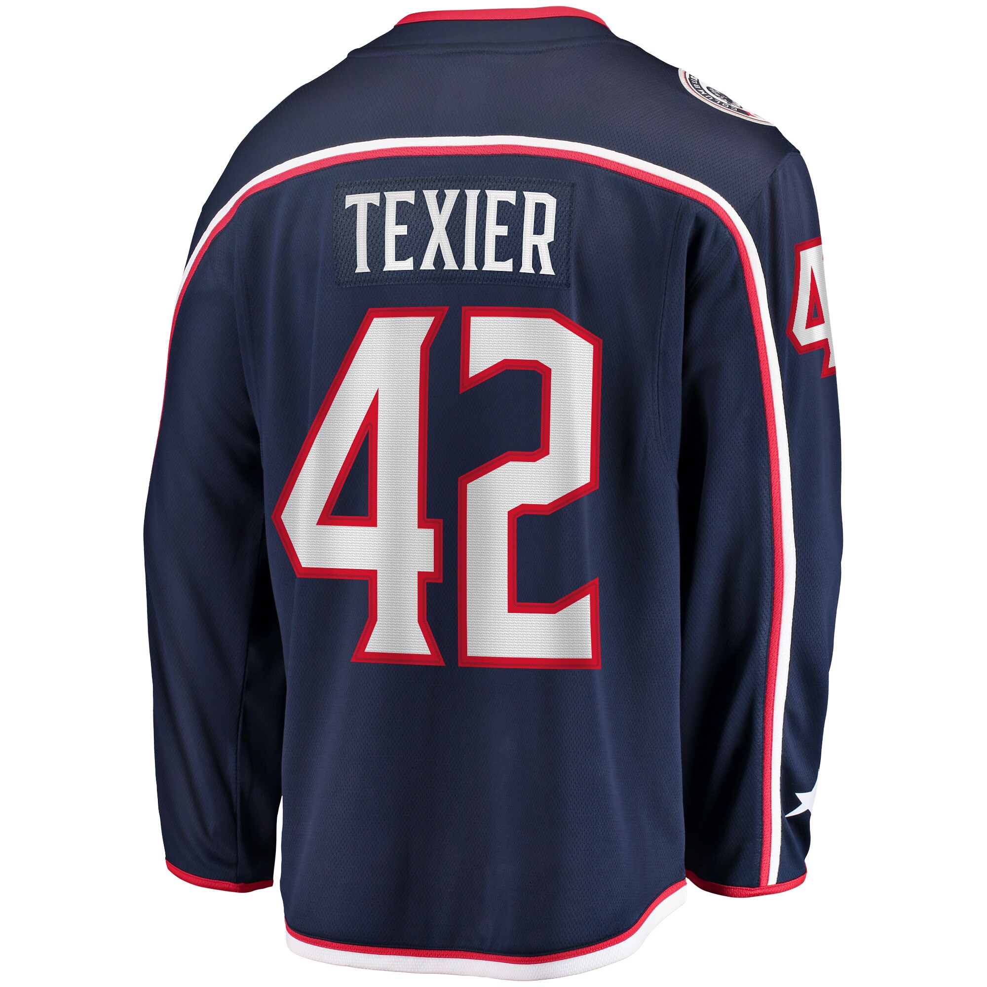 Alexandre Texier Columbus Blue Jackets Fanatics Home Breakaway Player Jersey - Navy