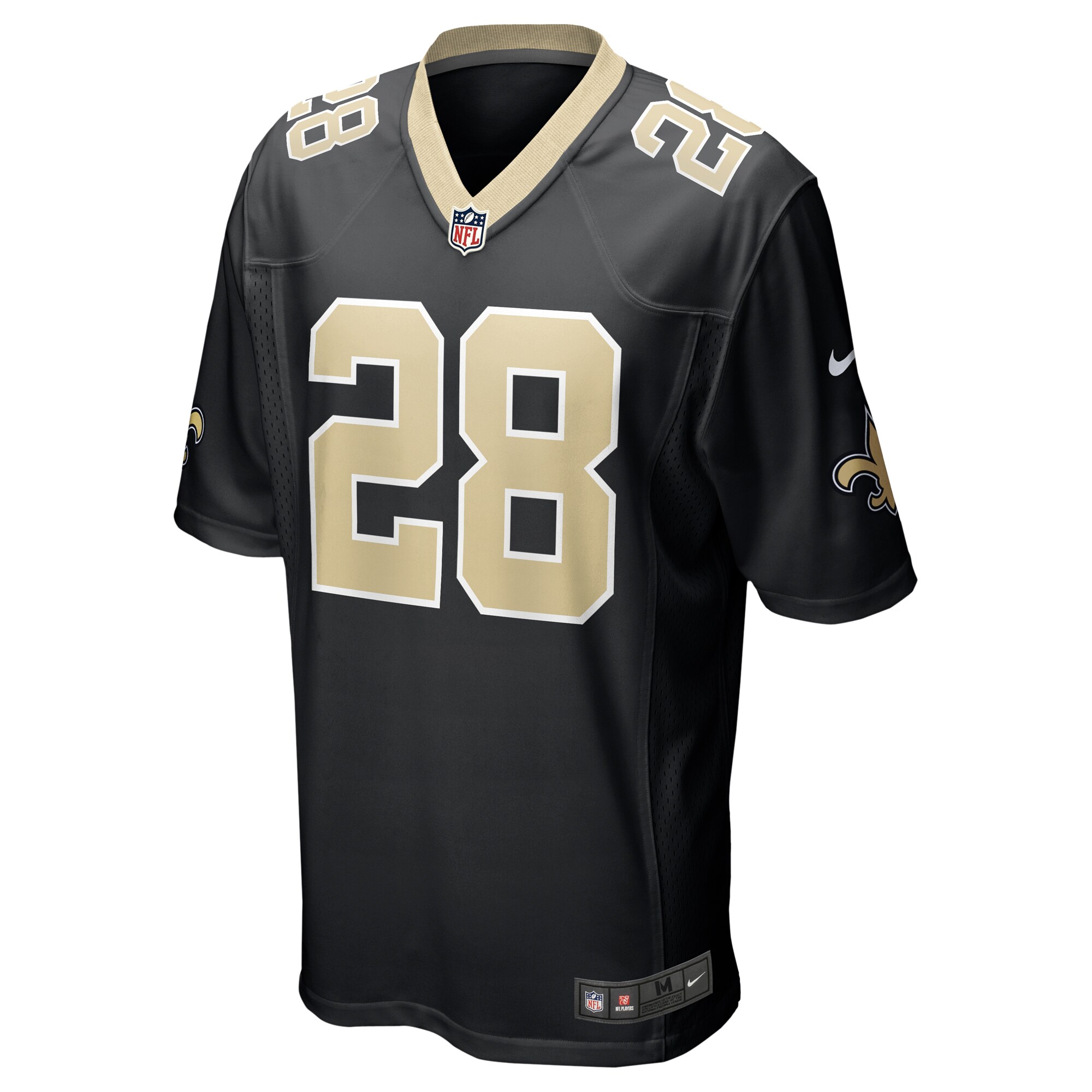 Lonnie Johnson New Orleans Saints  Game Player Jersey - Black