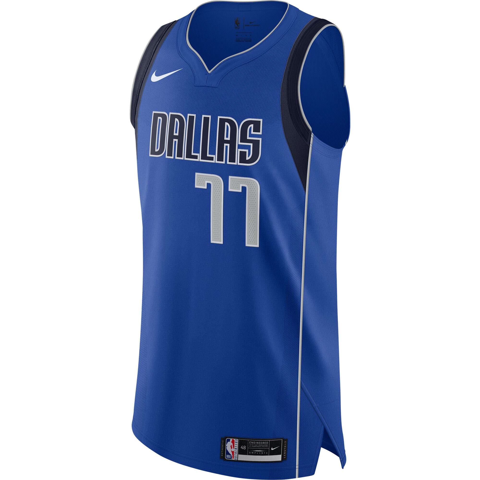 Luka Don\u00c4\u008di\u00c4\u2021 Dallas Mavericks Authentic Jersey - Icon Edition - Blue