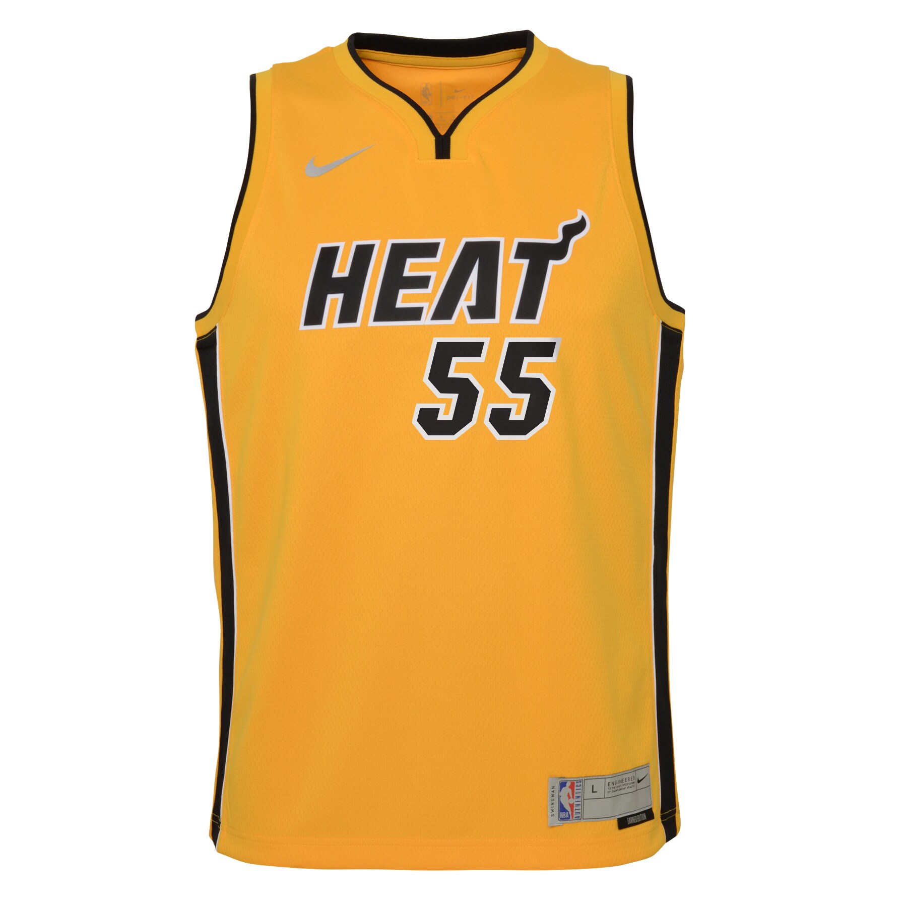 Duncan Robinson Miami Heat Youth 2020\/21 Swingman Player Jersey Trophy Gold - Earned Edition