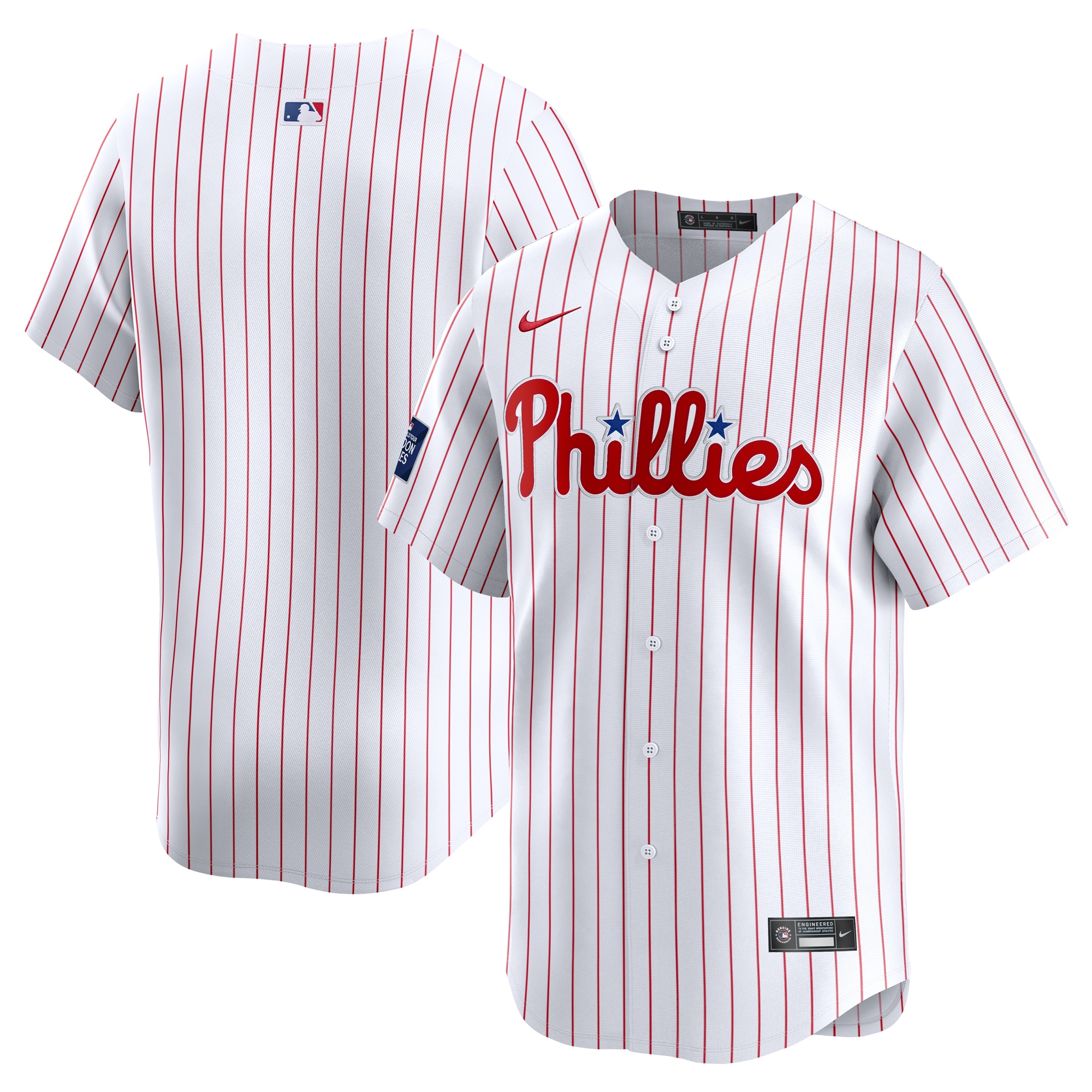 Philadelphia Phillies 2024 MLB World Tour London Series Home Limited Jersey White