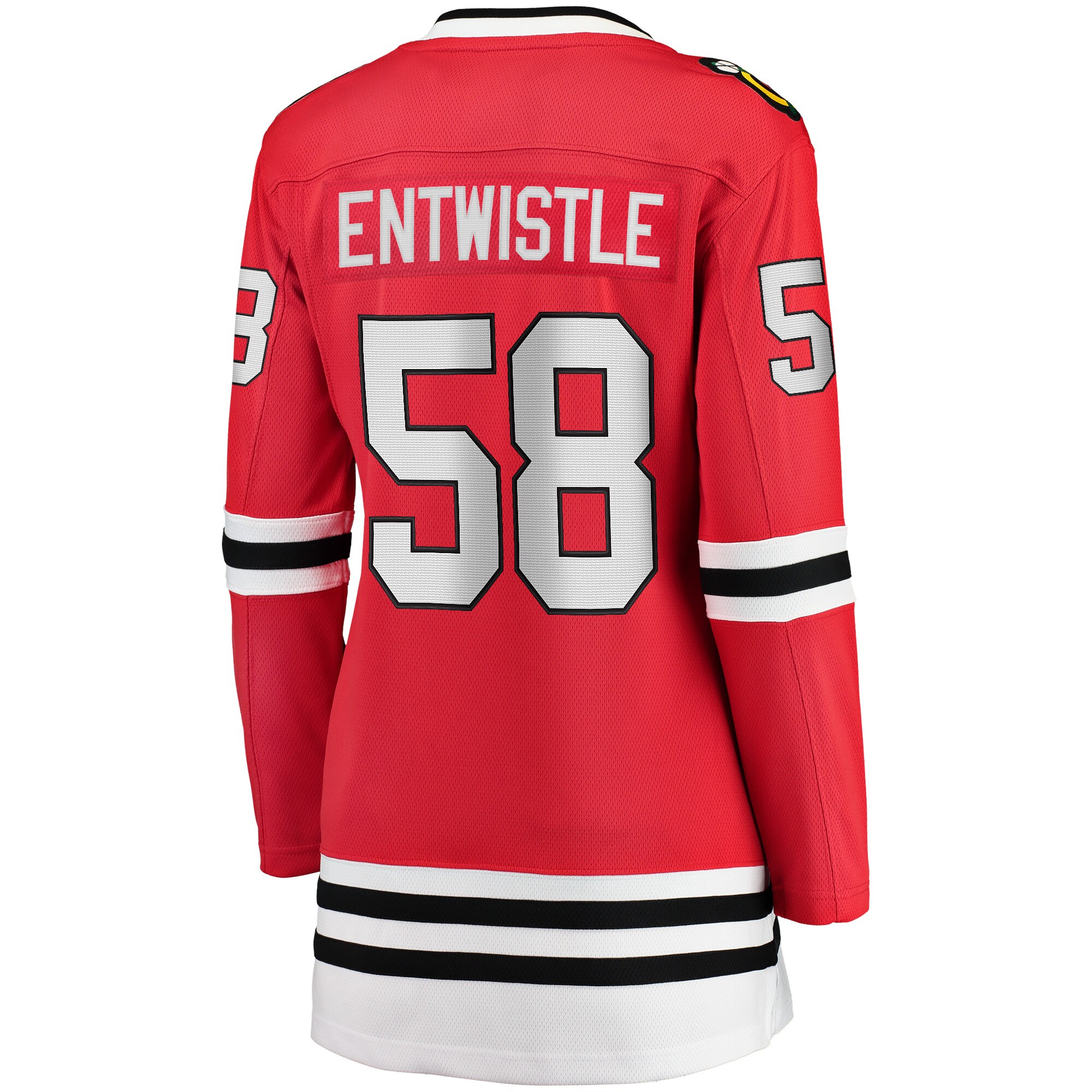 MacKenzie Entwistle Chicago Blackhawks Fanatics Women's Home Breakaway Player Jersey - Red