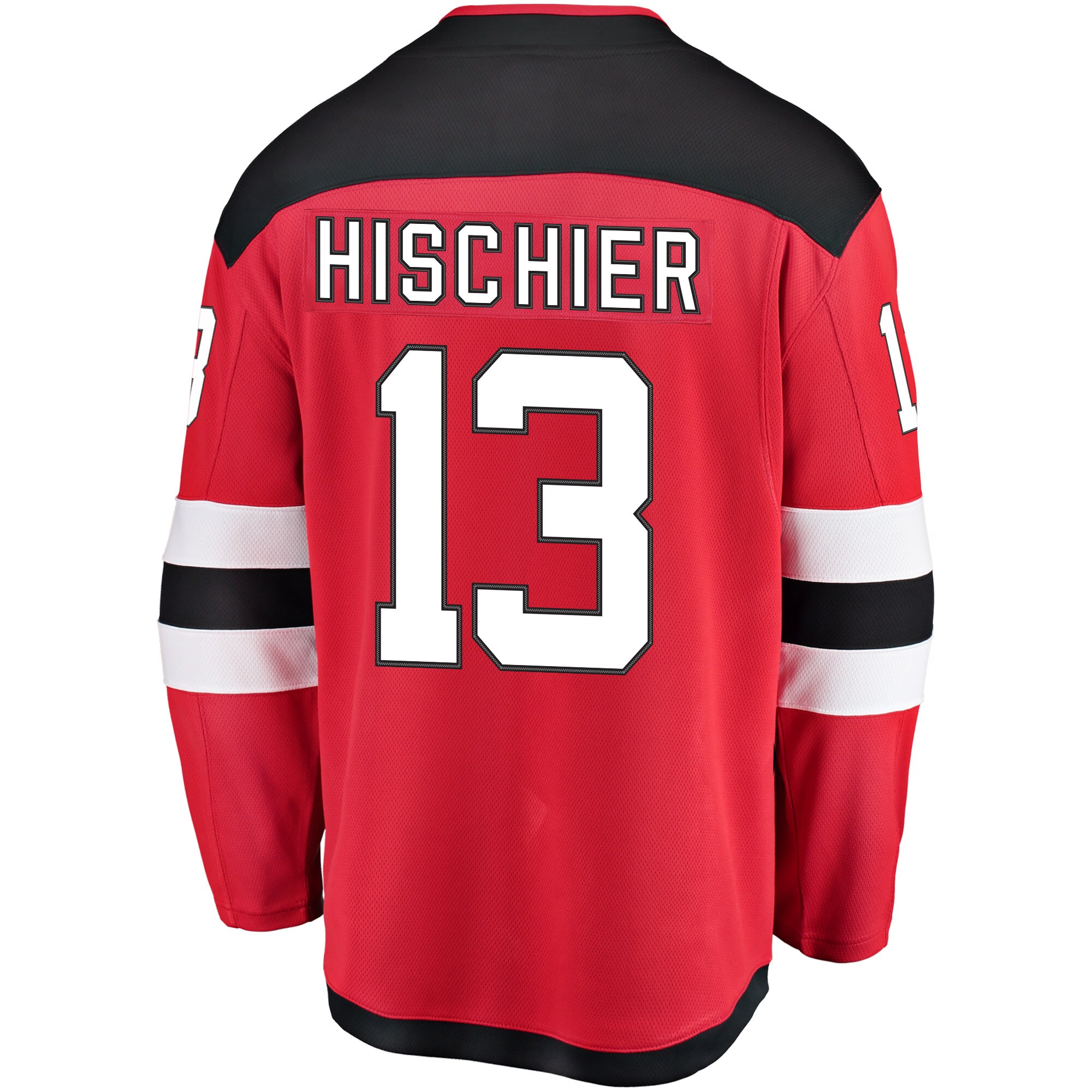 Nico Hischier New Jersey Devils Fanatics Youth Home Breakaway Player Jersey - Red