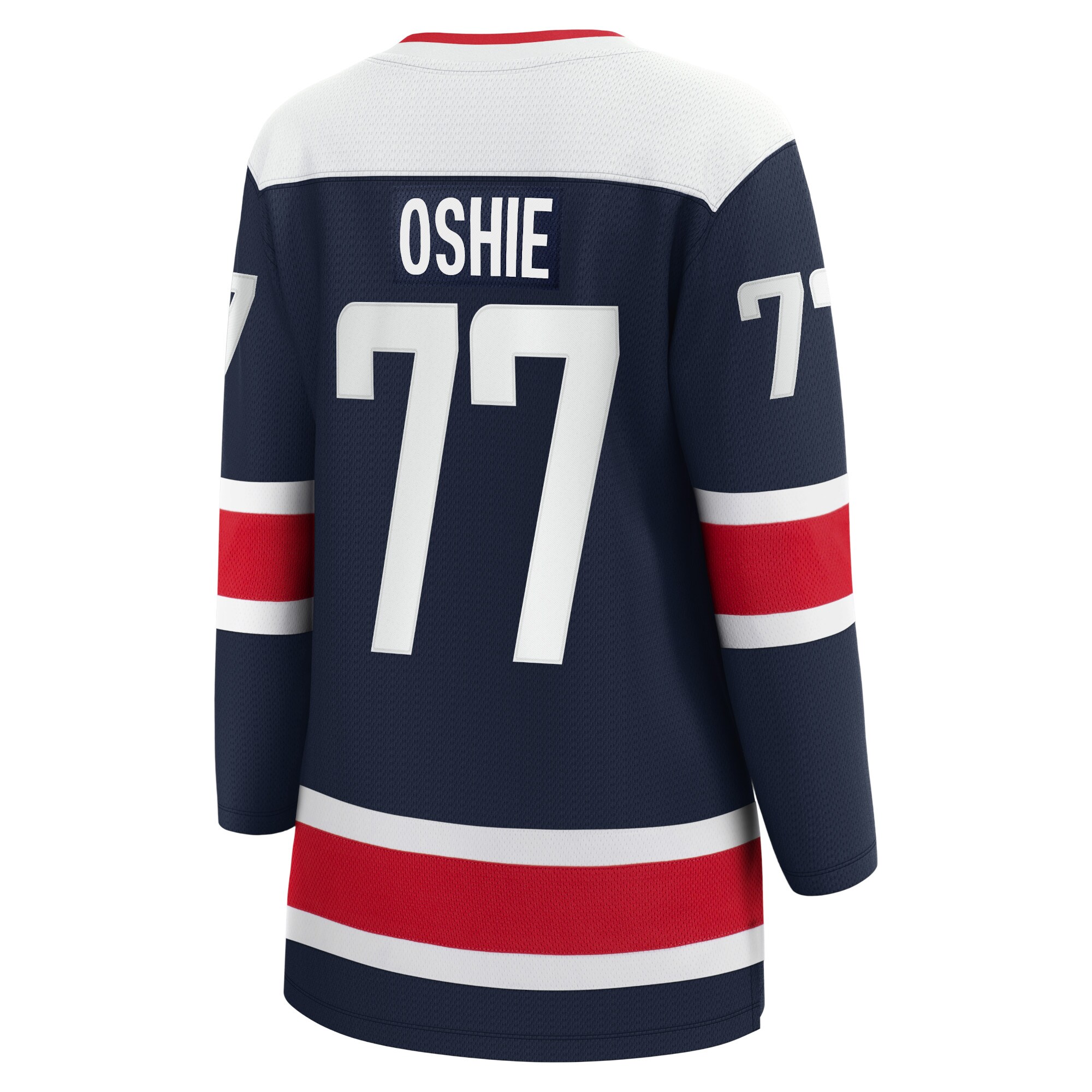TJ Oshie Washington Capitals Fanatics Women's Alternate Premier Breakaway Player Jersey - Navy