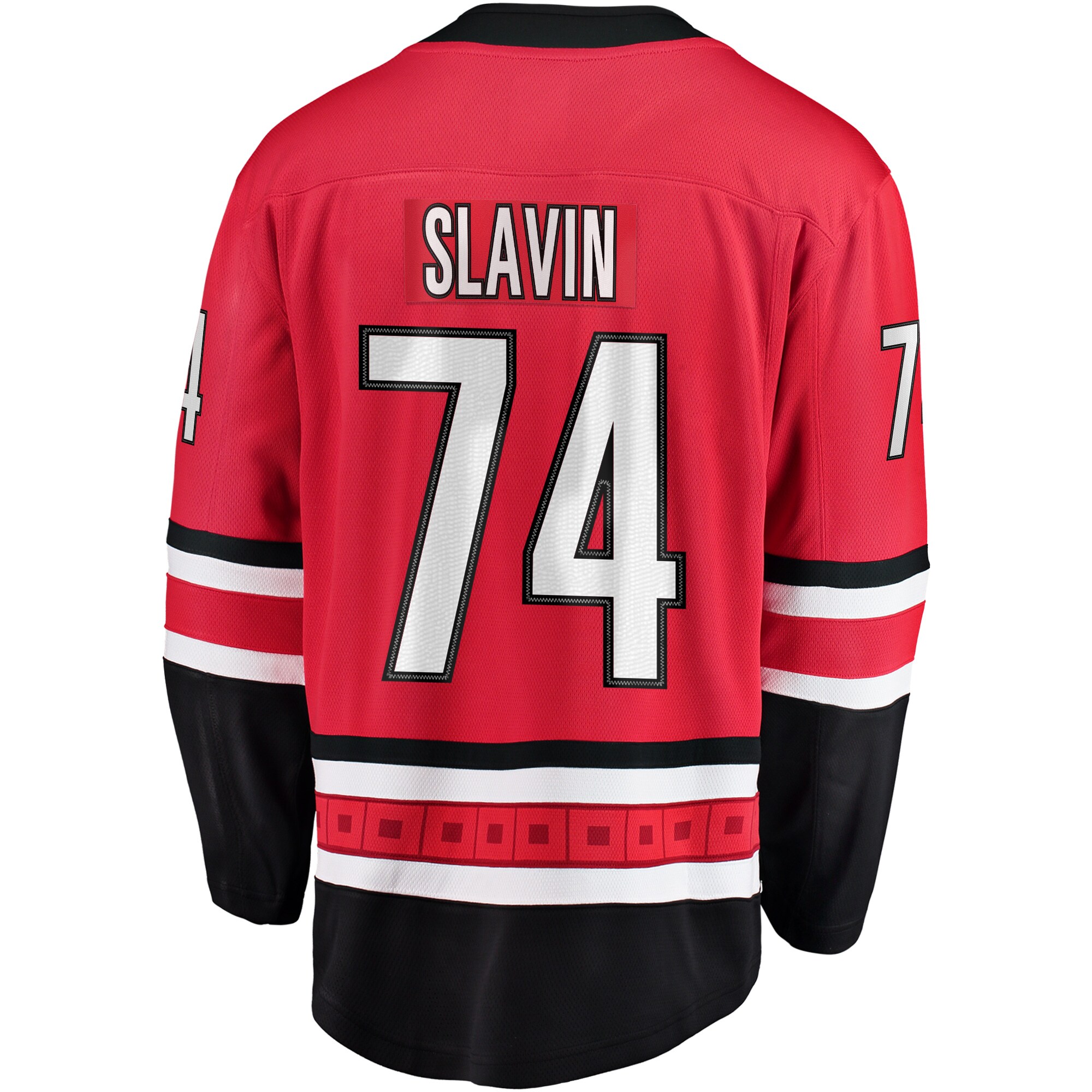 Jaccob Slavin Carolina Hurricanes Fanatics Alternate Breakaway Player Jersey - Red