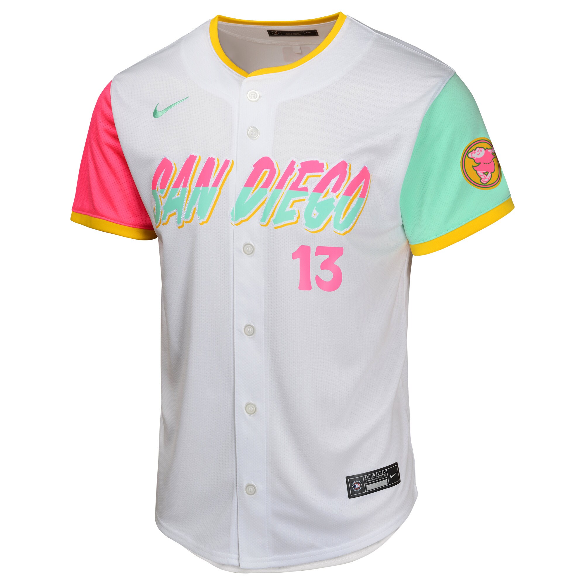 Manny Machado San Diego Padres Youth City Connect Limited Player Jersey - White