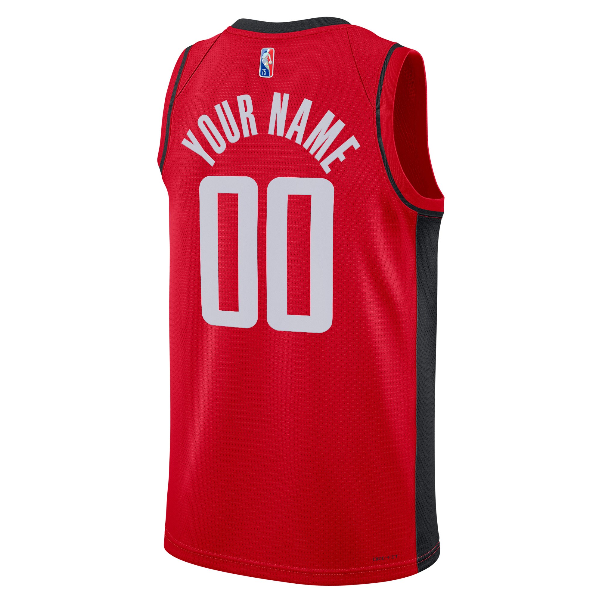 Houston Rockets  2021\/22 Diamond Swingman Custom Jersey - Icon Edition - Red