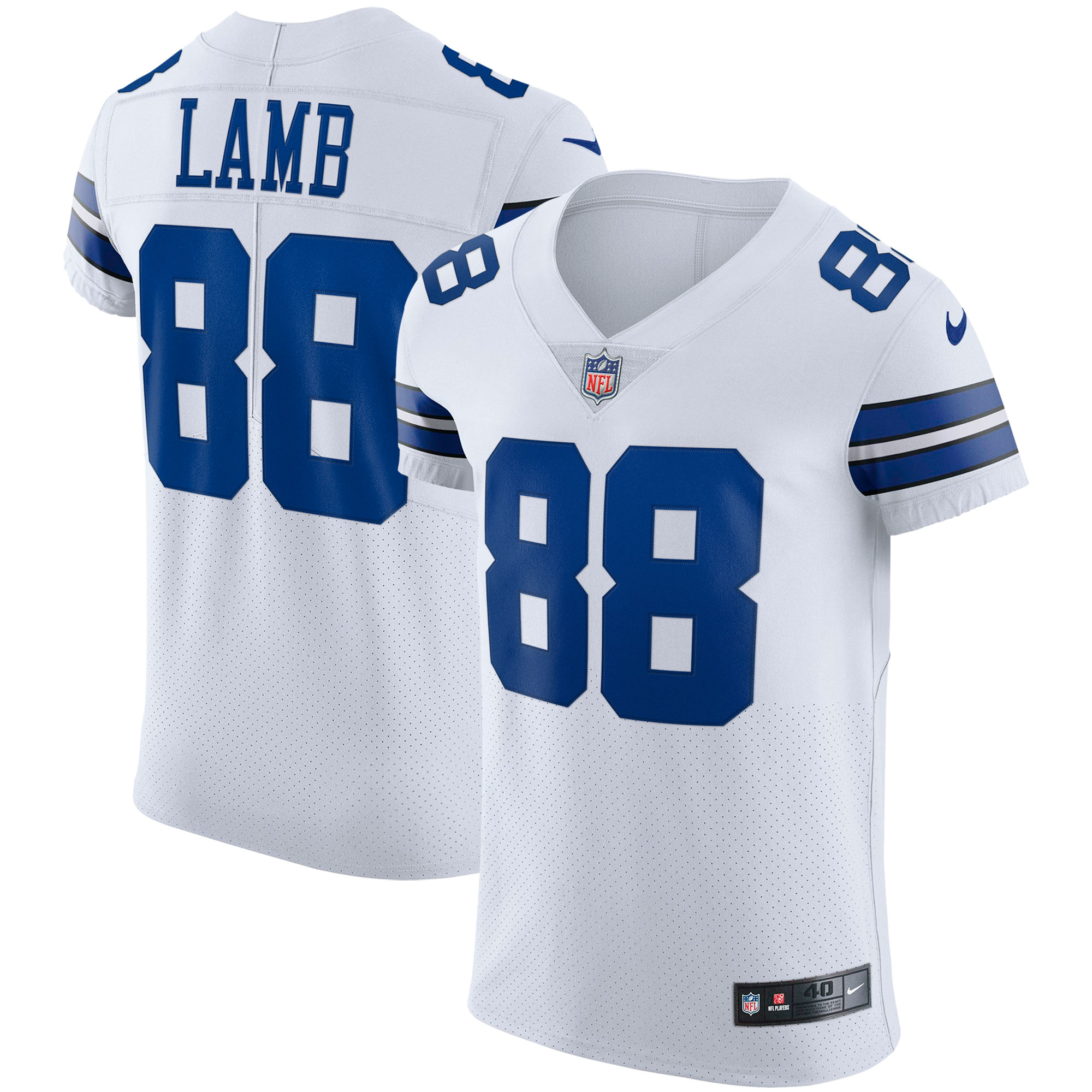 CeeDee Lamb Dallas Cowboys  Vapor Elite Jersey - White