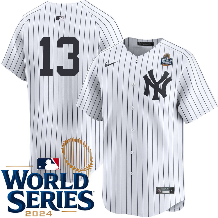 Jazz Chisholm Jr. New York Yankees Home Limited Player World Series Jersey