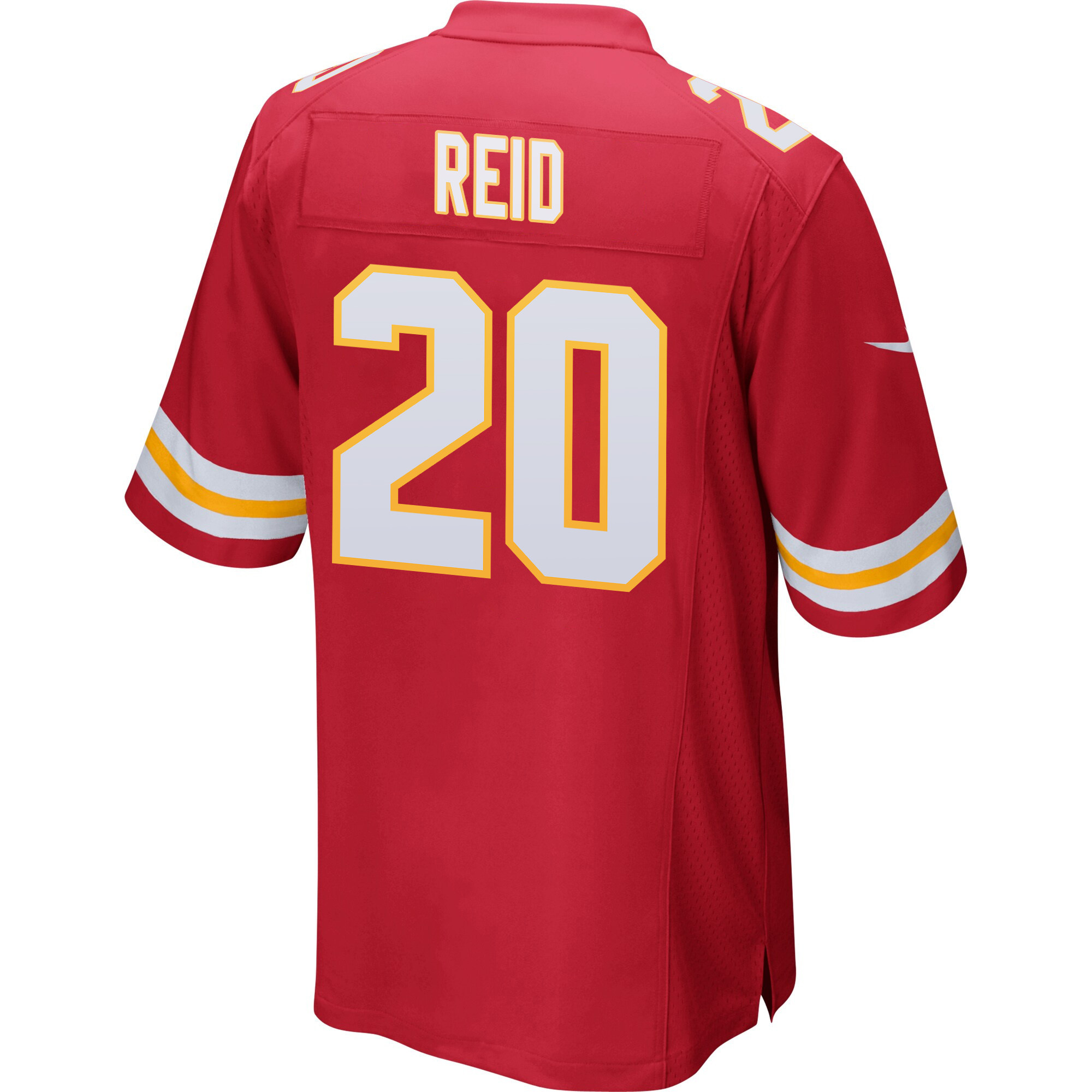 Justin Reid 20 Kansas City Chiefs Super Bowl LVIII Patch Game Men Jersey - Red