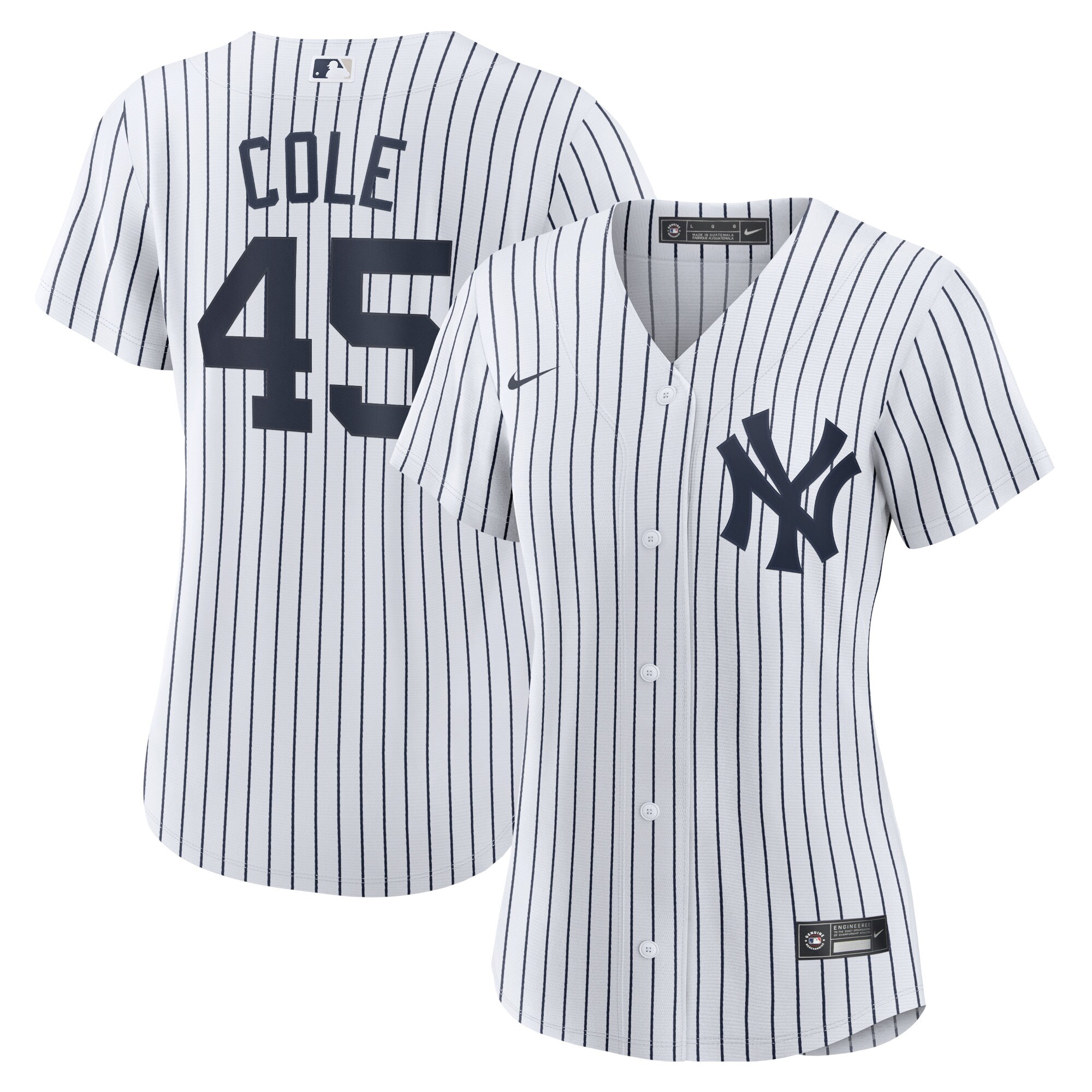 Gerrit Cole New York Yankees Women's Home Replica Player Jersey - White
