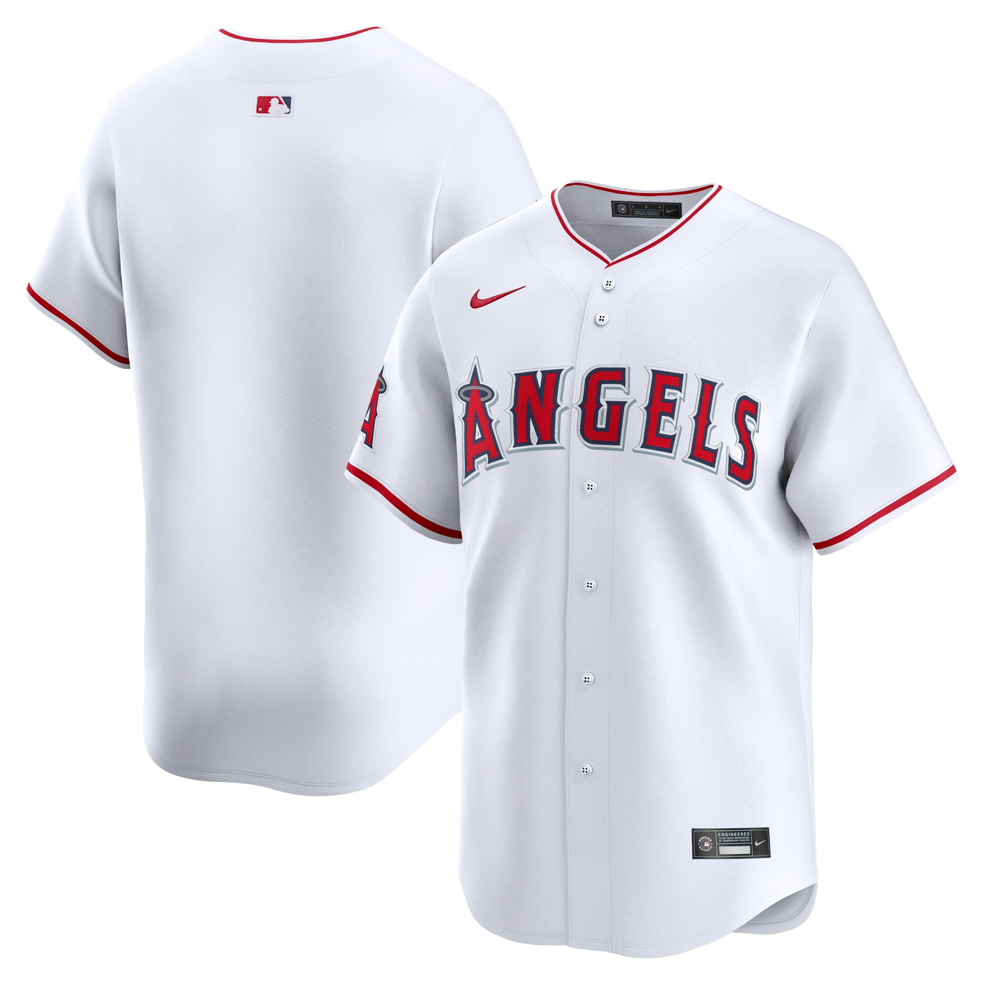 Los Angeles Angels  Youth Home Limited Jersey - White