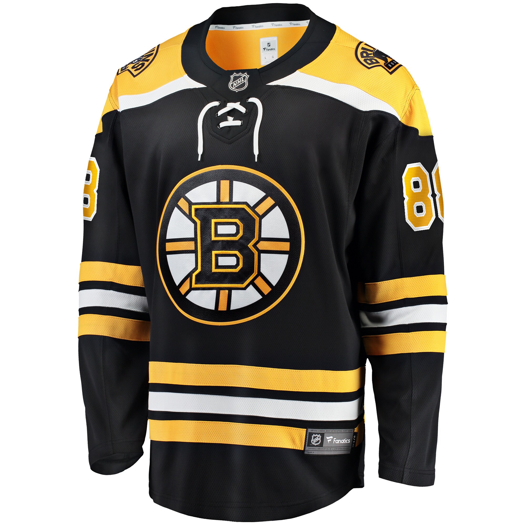 David Pastrnak Boston Bruins Fanatics Home Breakaway Jersey - Black