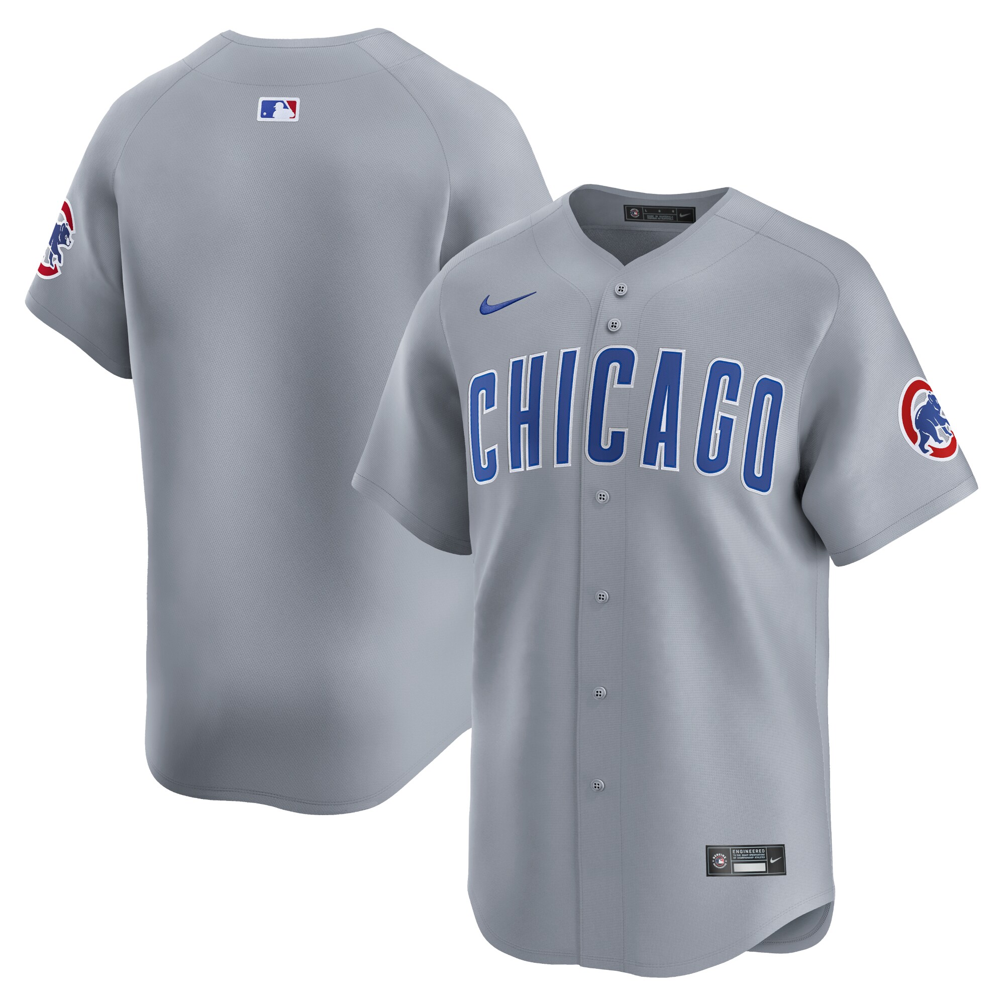 Chicago Cubs  Road Limited Jersey Gray