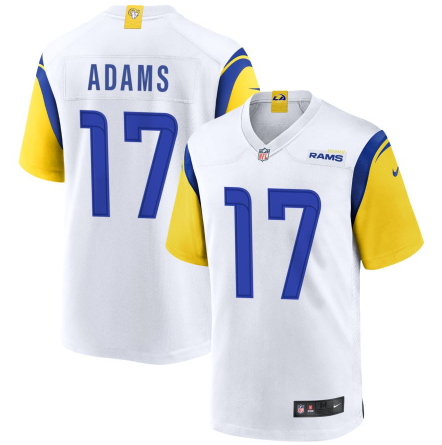 Los Angeles Rams Davante Adams White Jersey