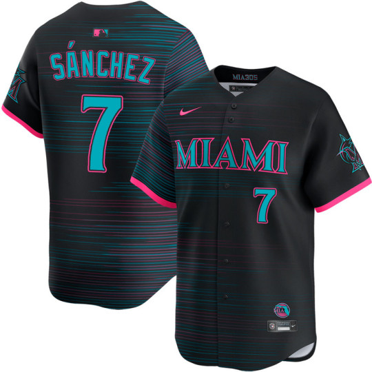Jesus Sanchez Miami Marlins City Connect 2.0 Limited Jersey