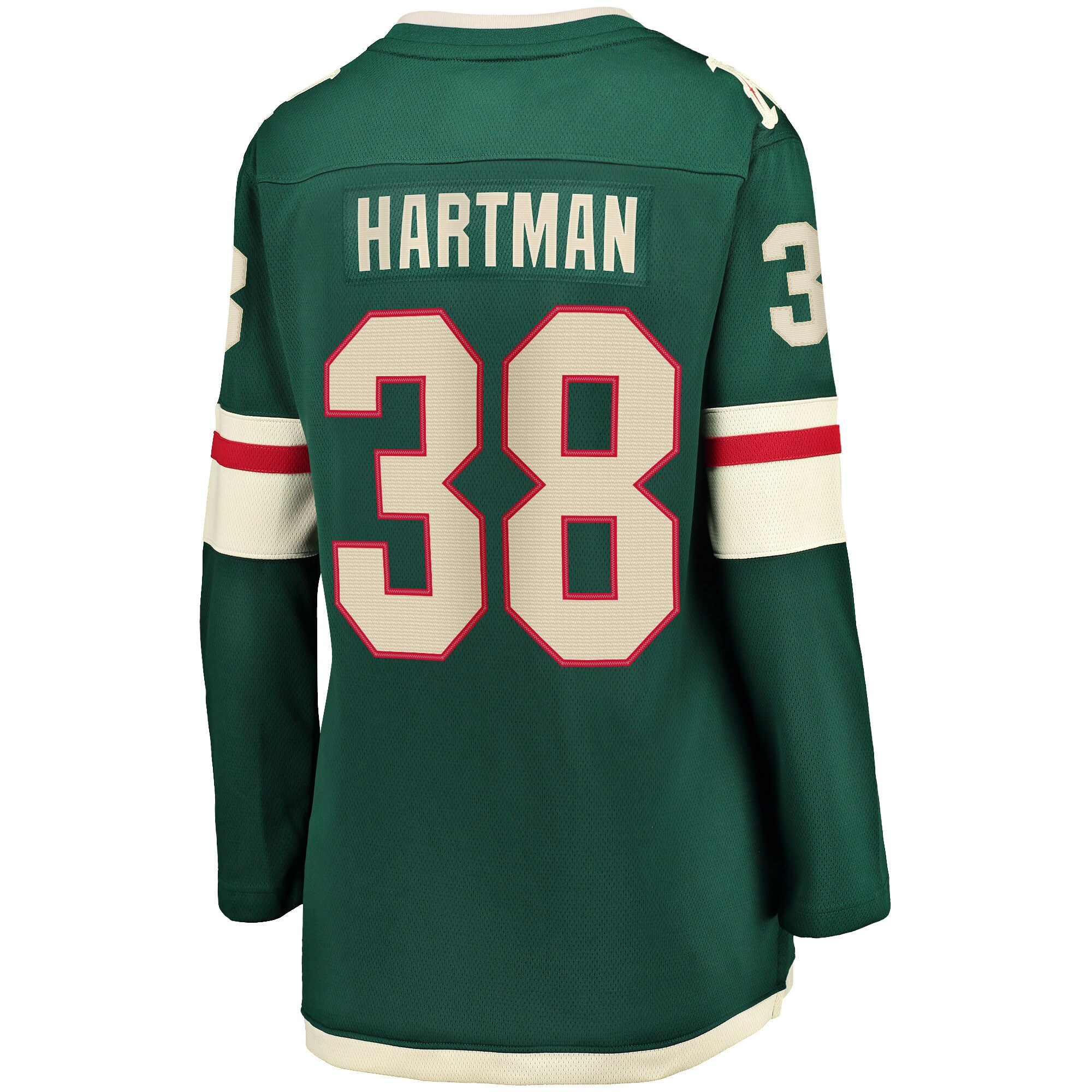 Ryan Hartman Minnesota Wild Fanatics Women's Home Breakaway Player Jersey - Green
