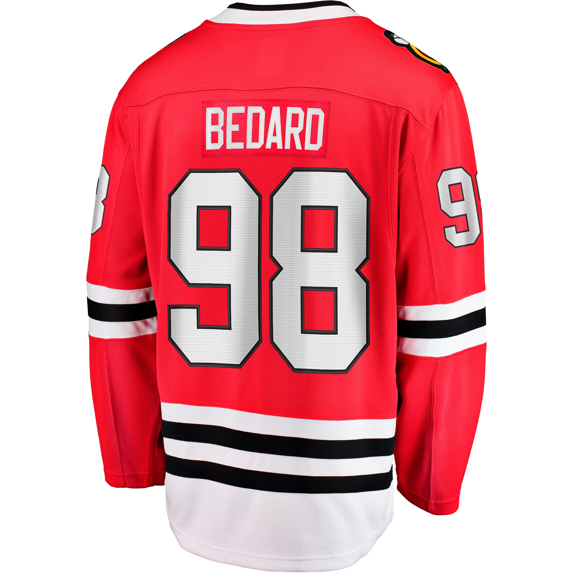 Connor Bedard Chicago Blackhawks Fanatics Home Breakaway Player Jersey - Red