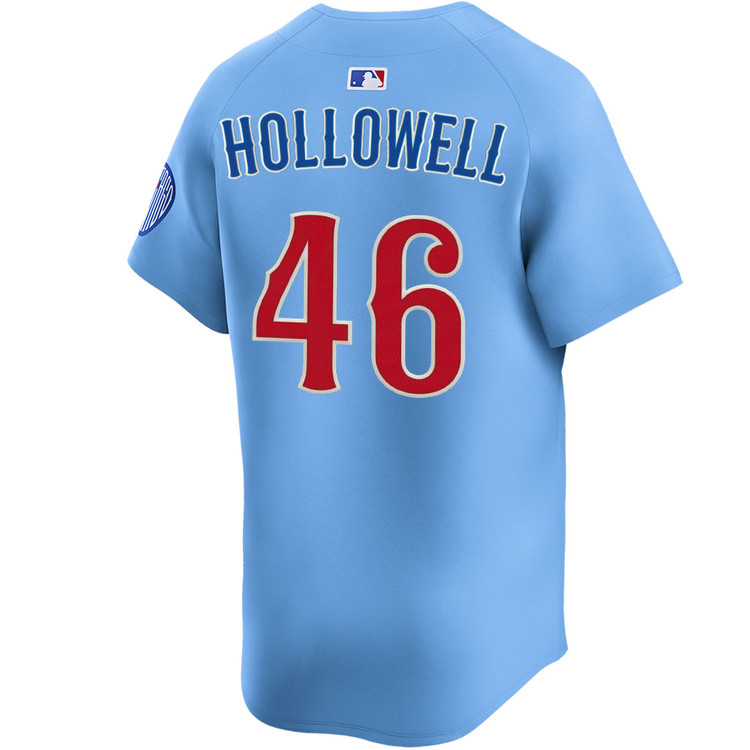 Gavin Hollowell Chicago Cubs Blues Alternate Limited Jersey