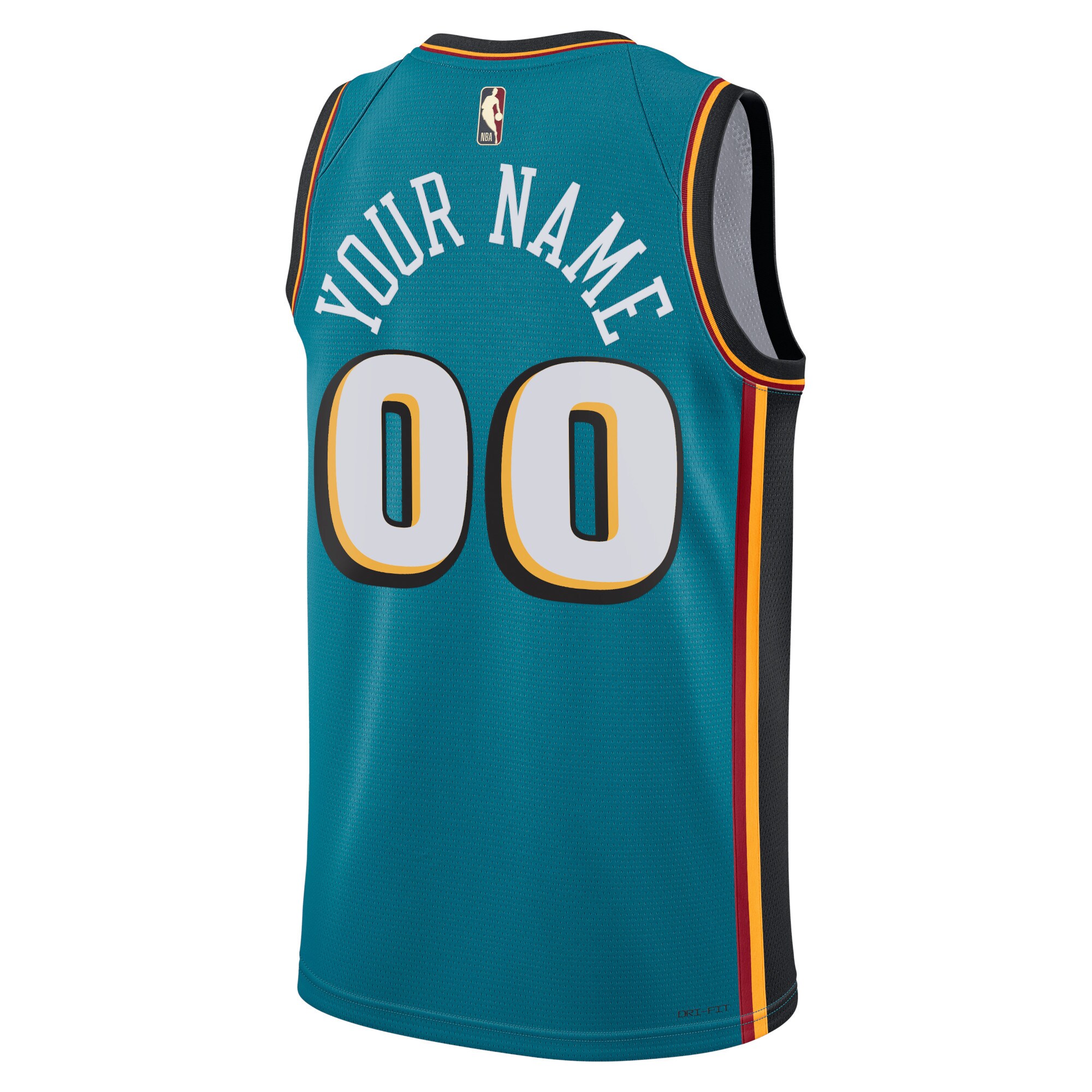 Detroit Pistons  Unisex 2022\/23 Custom Swingman Jersey - Classic Edition - Teal