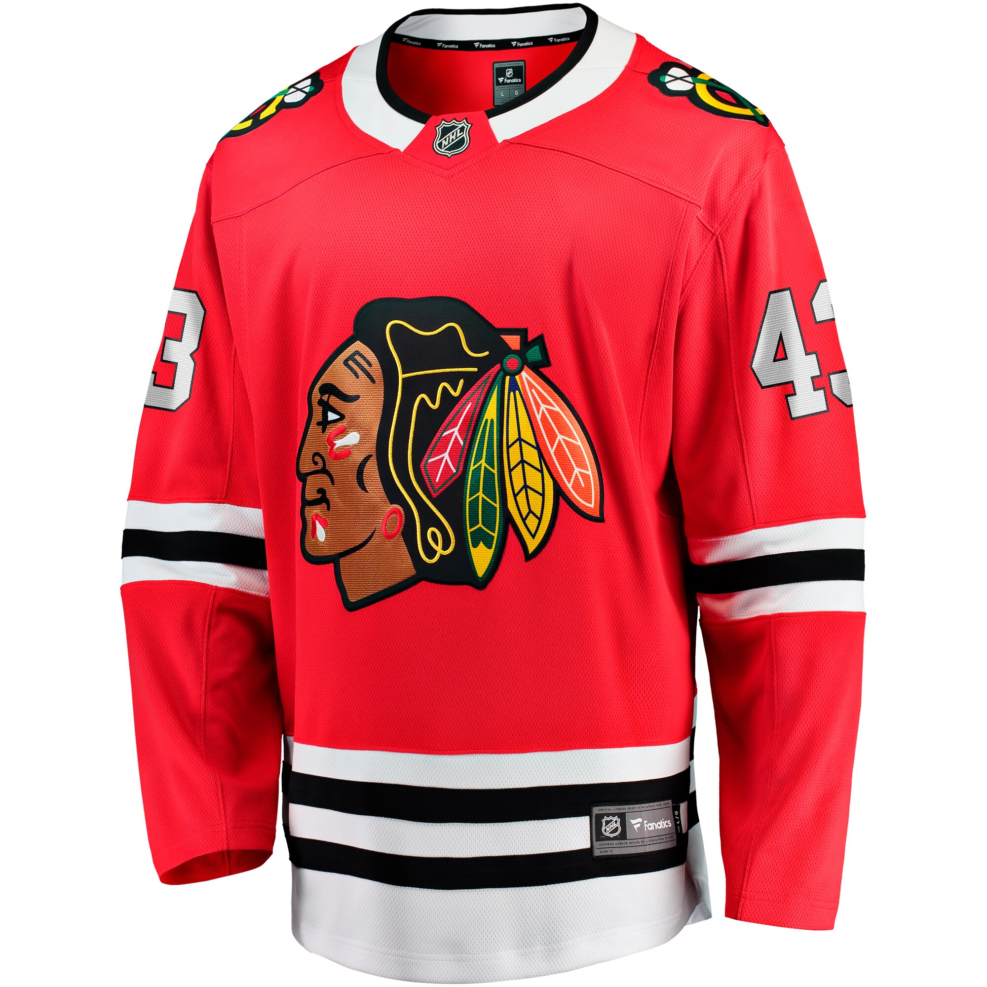 Colin Blackwell Chicago Blackhawks Fanatics Home Breakaway Jersey - Red