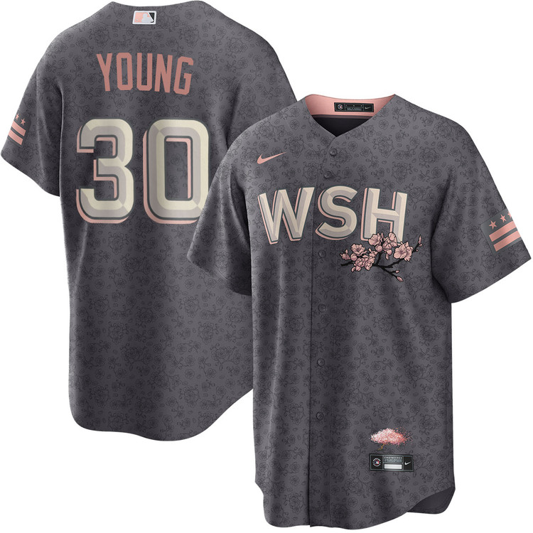 Jacob Young Washington Nationals City Connect Jersey