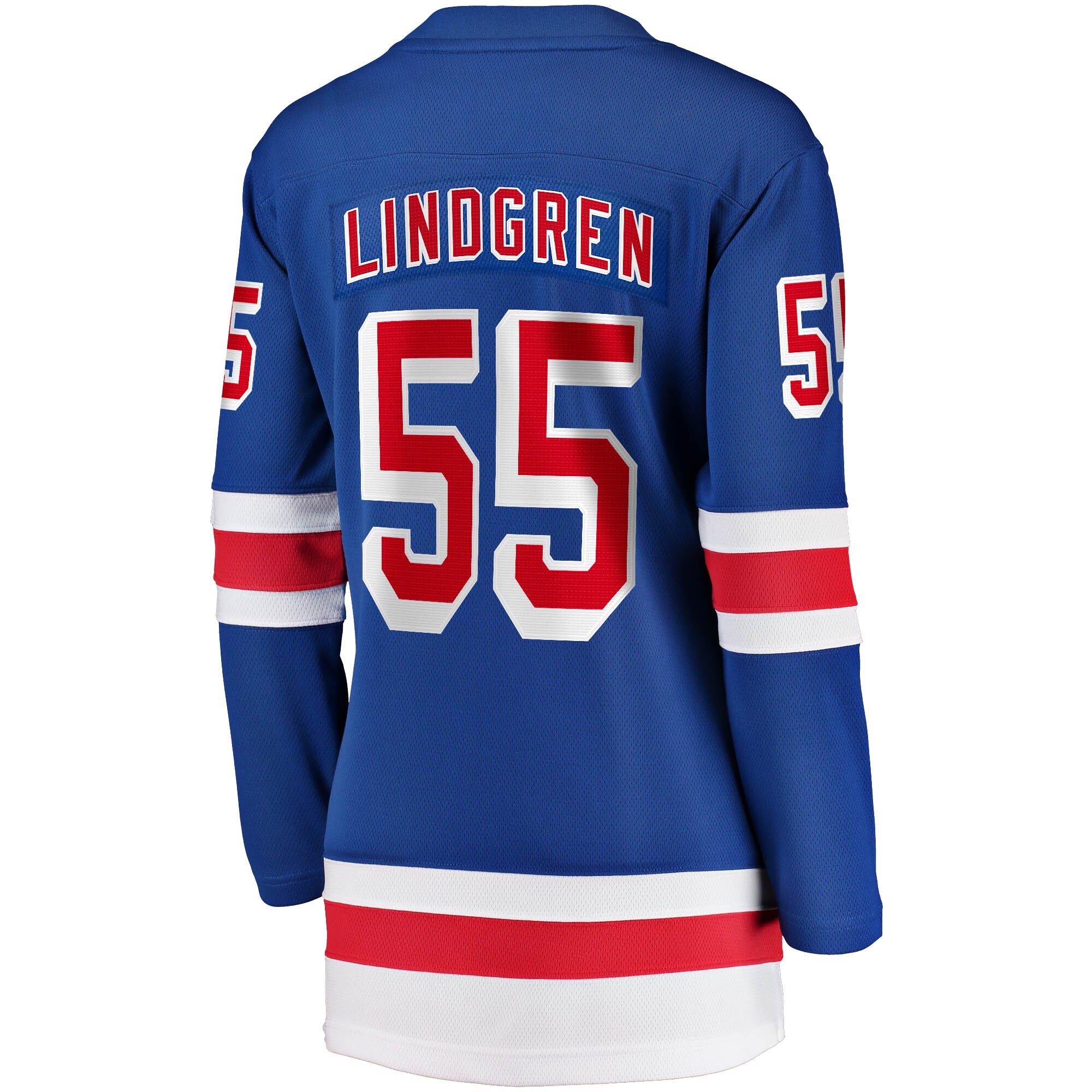 Ryan Lindgren New York Rangers Fanatics Women's Home Breakaway Jersey - Blue