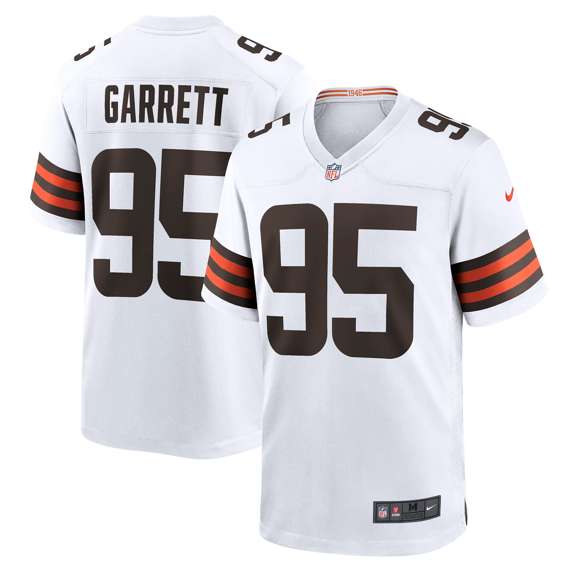 Myles Garrett Cleveland Browns  Away Game Jersey - White