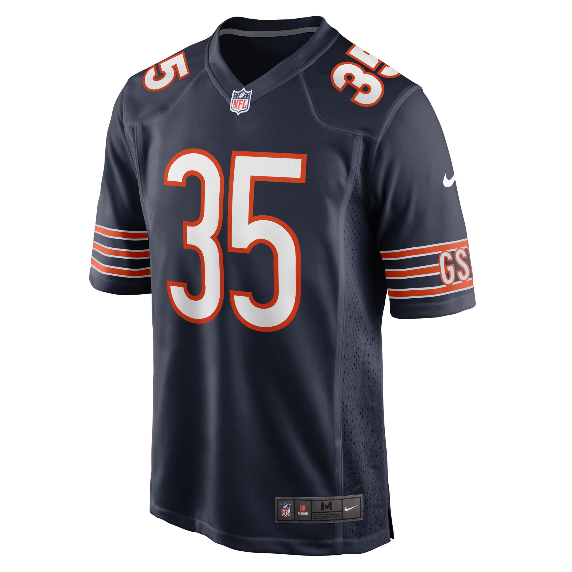 Khari Blasingame Chicago Bears  Game Player Jersey - Navy