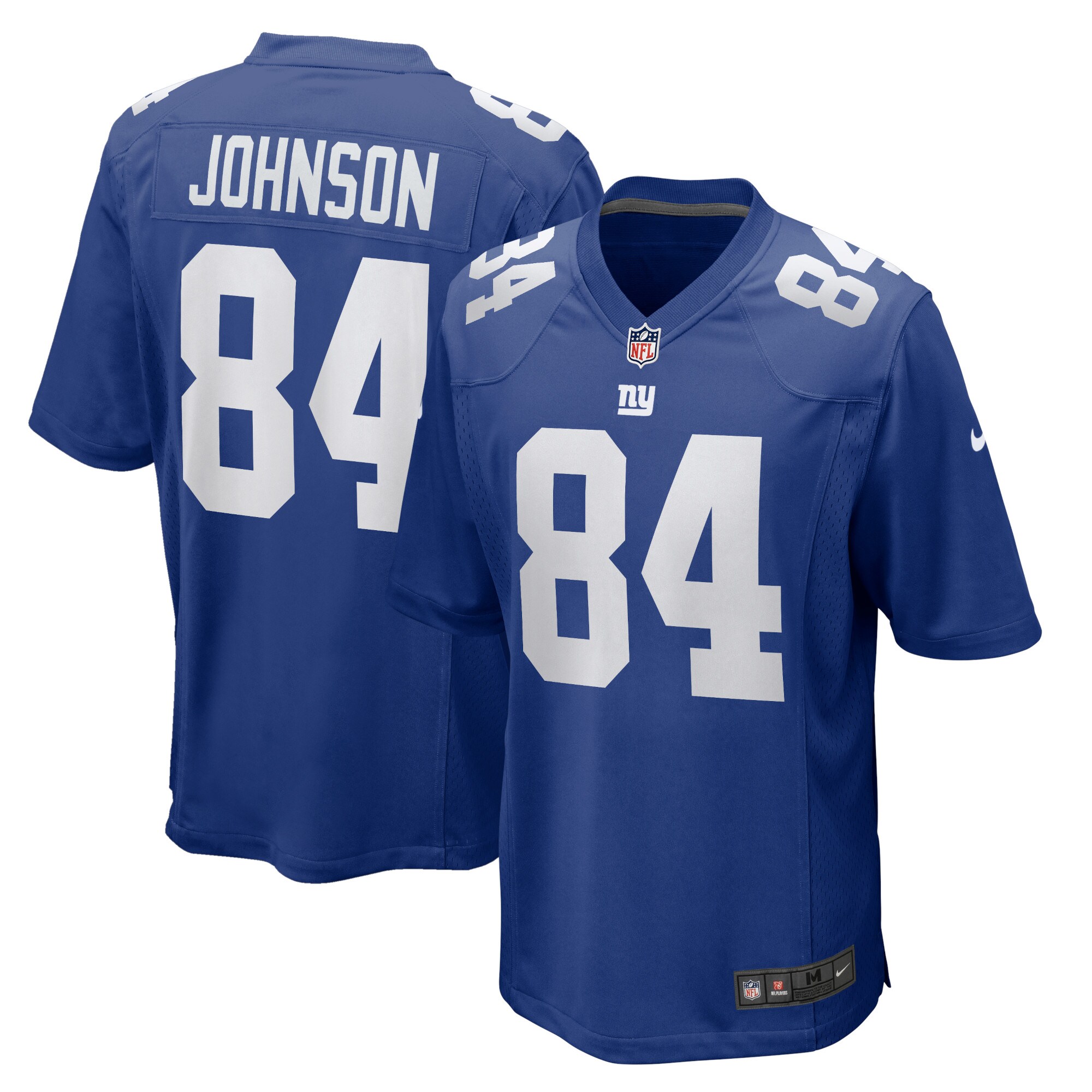 Marcus Johnson New York Giants  Home Game Player Jersey - Royal