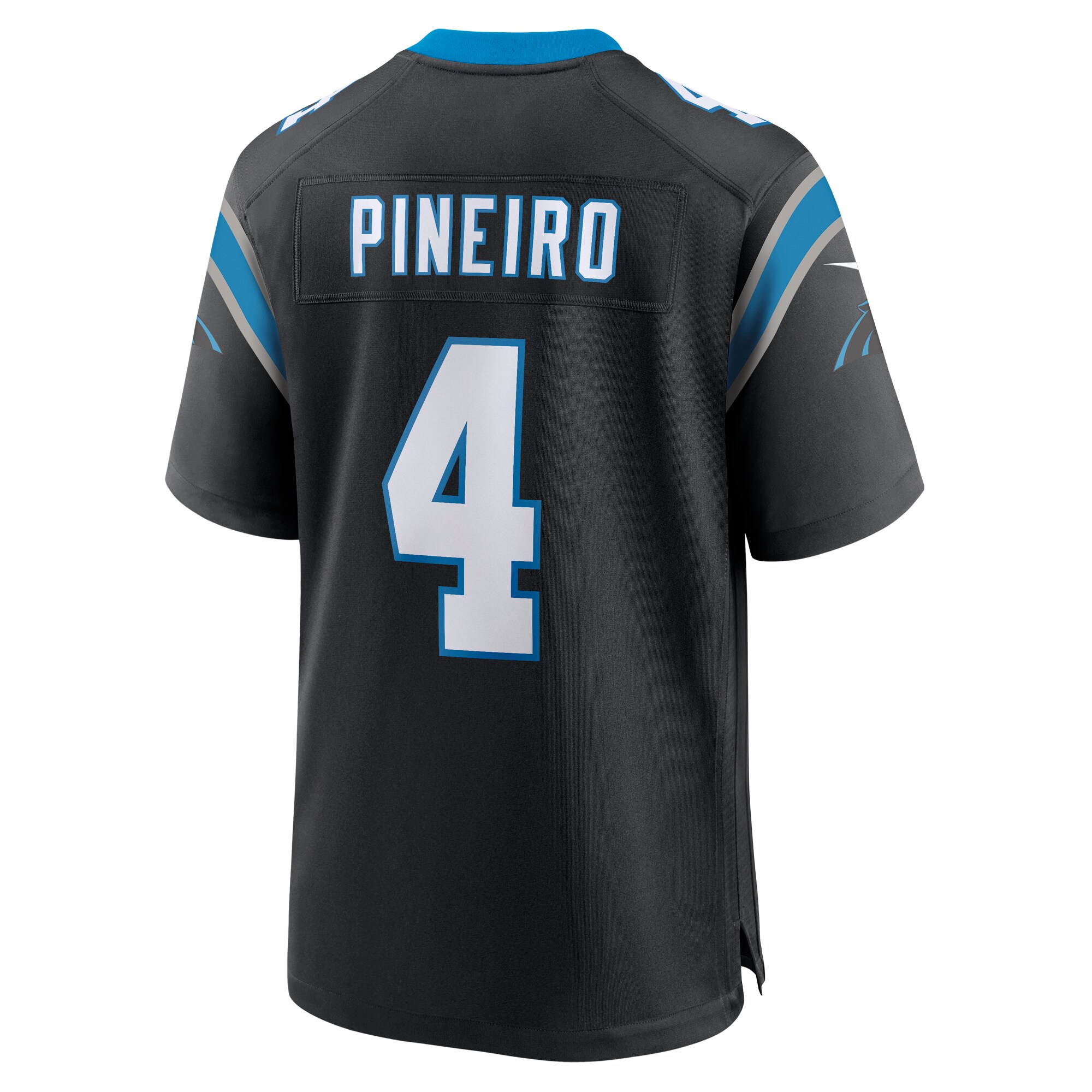 Eddy Pineiro Carolina Panthers  Team Game Jersey - Black