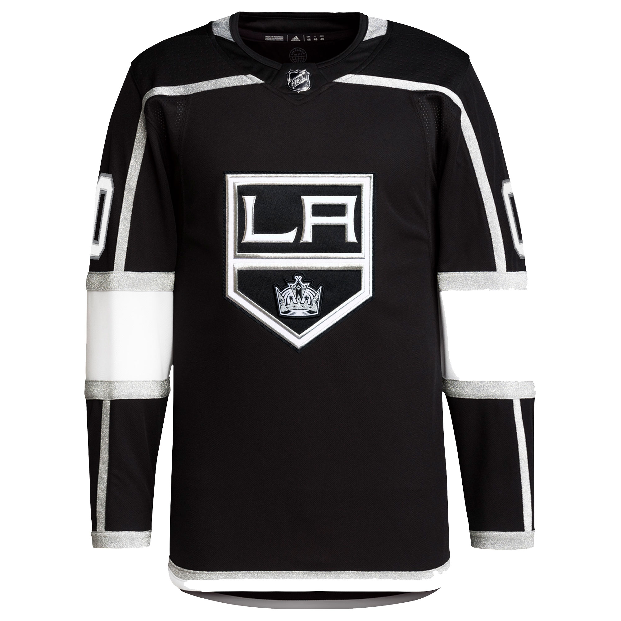 Los Angeles Kings adidas Home Primegreen Authentic Custom Jersey - Black