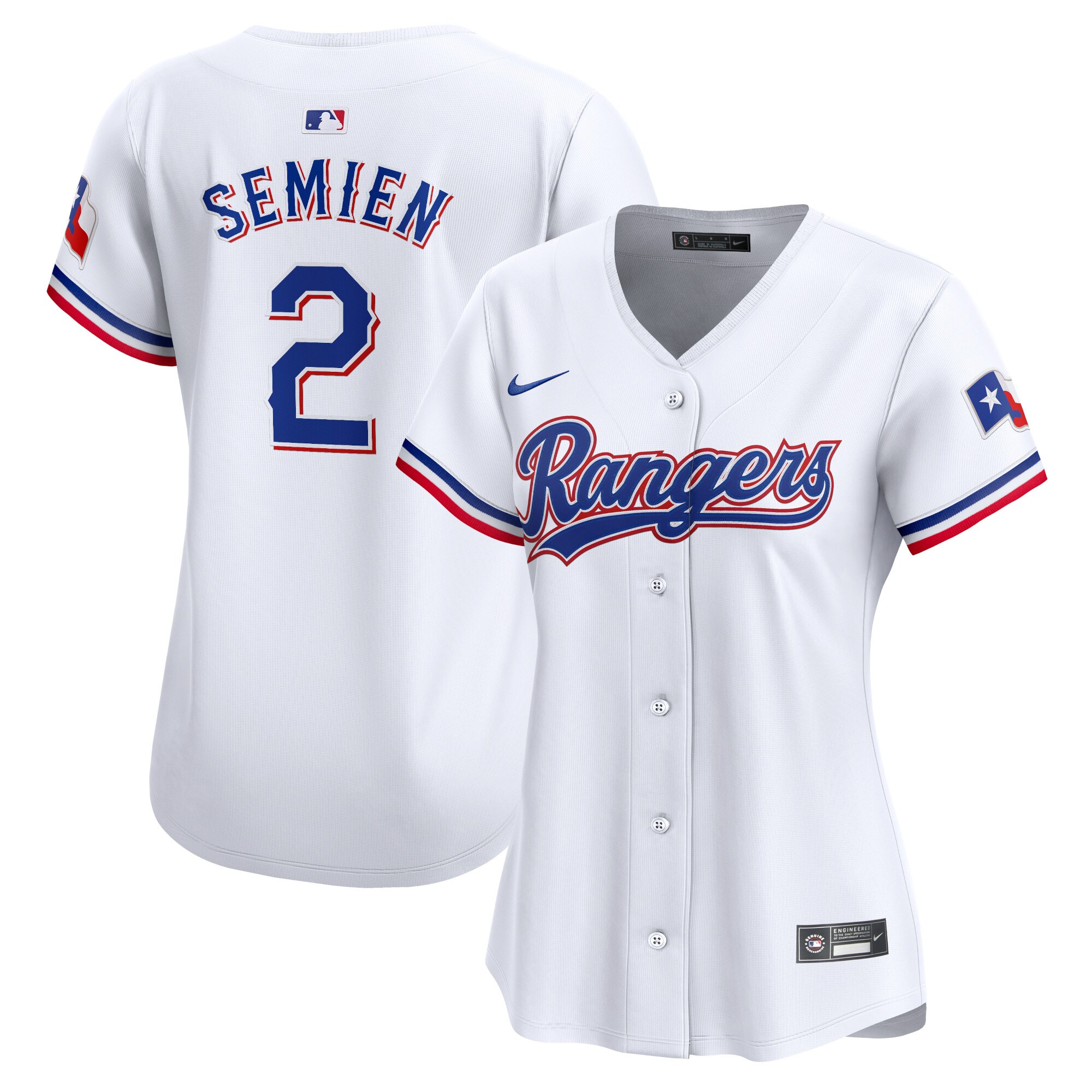 Marcus Semien Texas Rangers Women's Home Limited Player Jersey - White