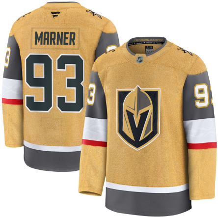 Vegas Golden Knights Mitch Marner Fanatics Gold Breakaway Jersey