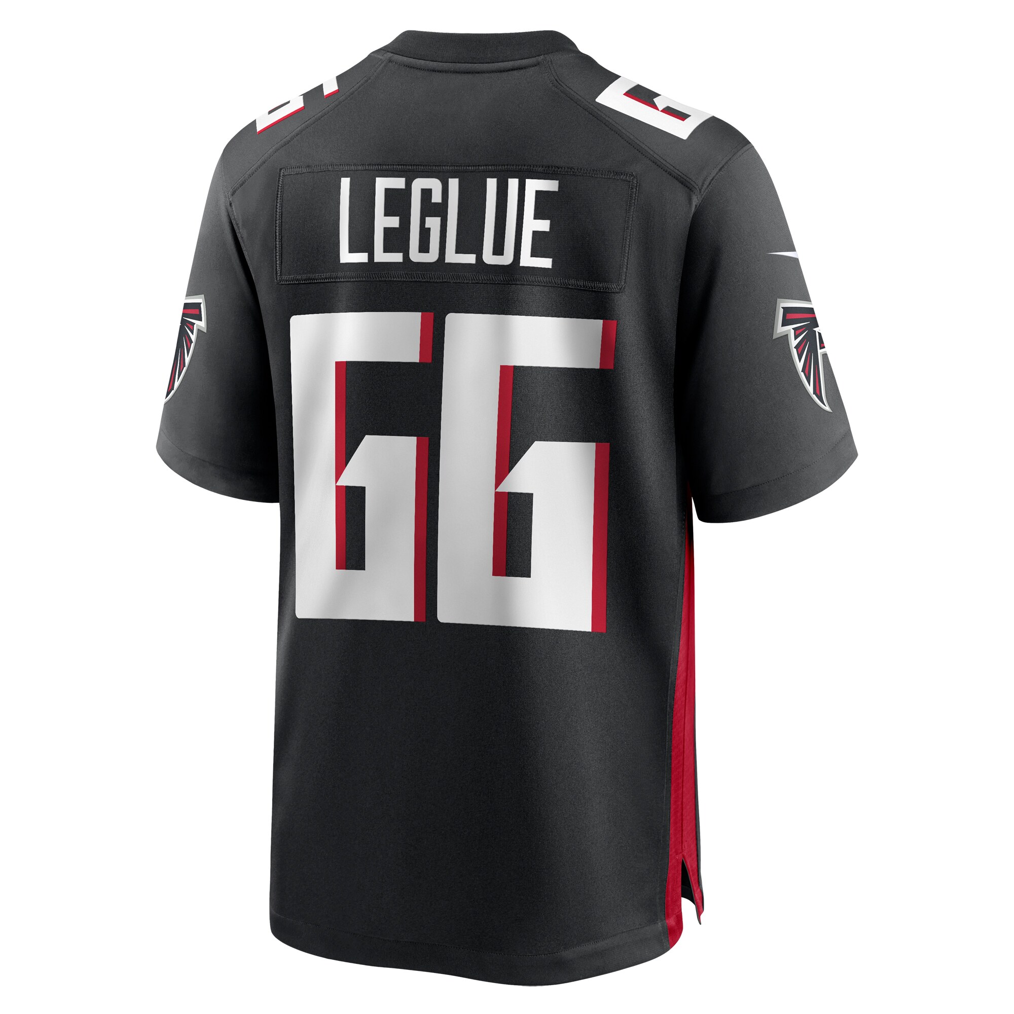 John Leglue Atlanta Falcons  Team Game Jersey -  Black