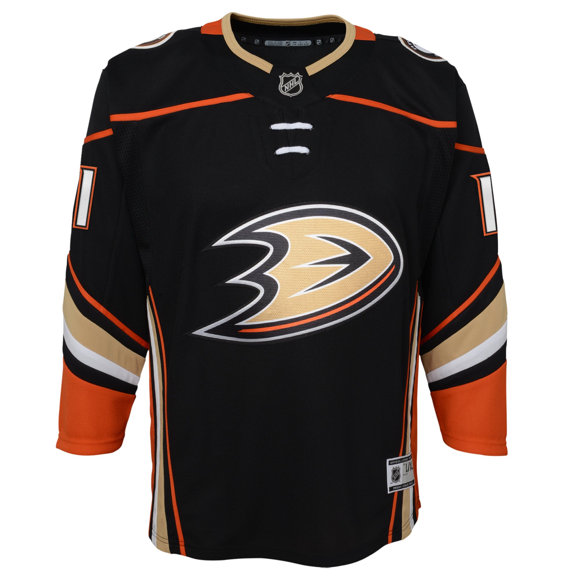 Trevor Zegras Anaheim Ducks Youth Home PremierPlayer Jersey - Black