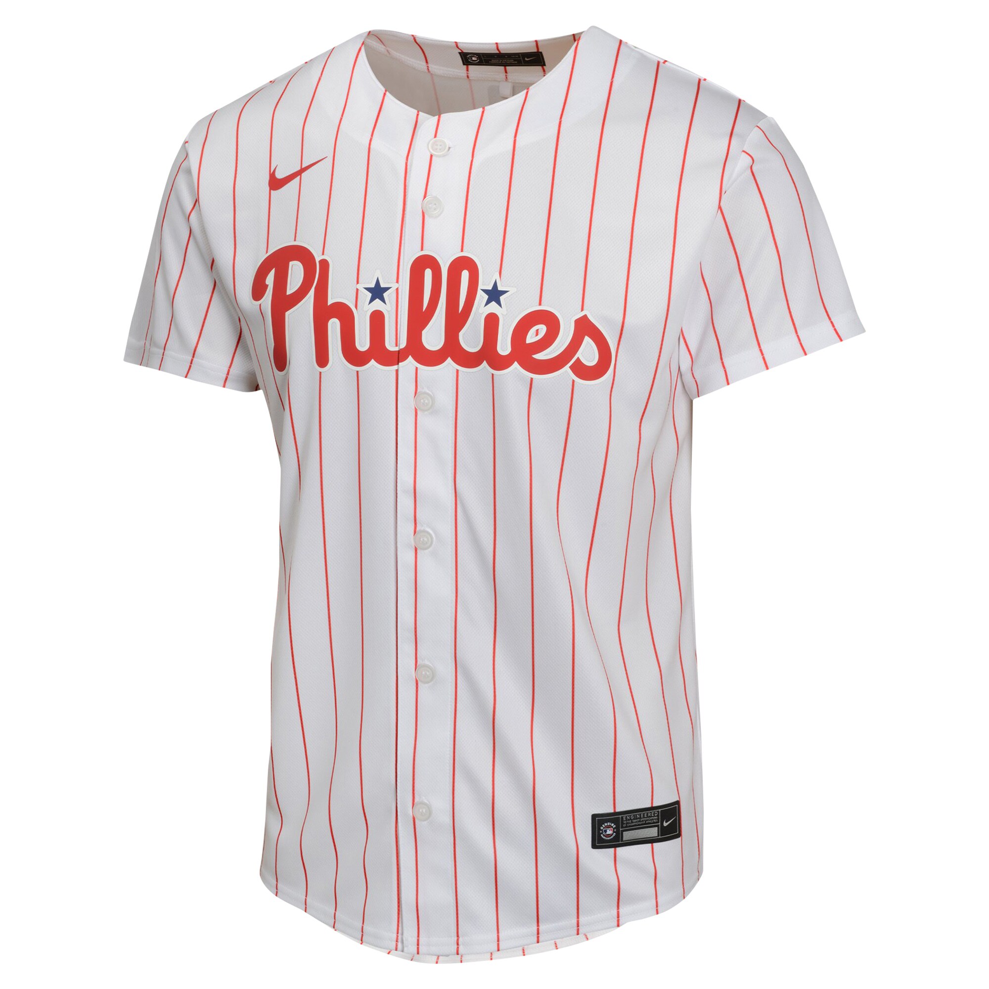J.T. Realmuto Philadelphia Phillies Youth Home Game Player Jersey - White