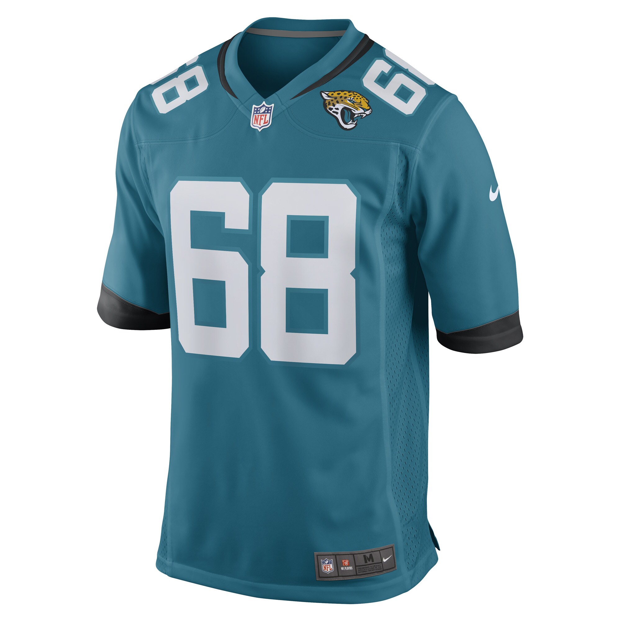 Brandon Scherff Jacksonville Jaguars  Game Player Jersey - Teal