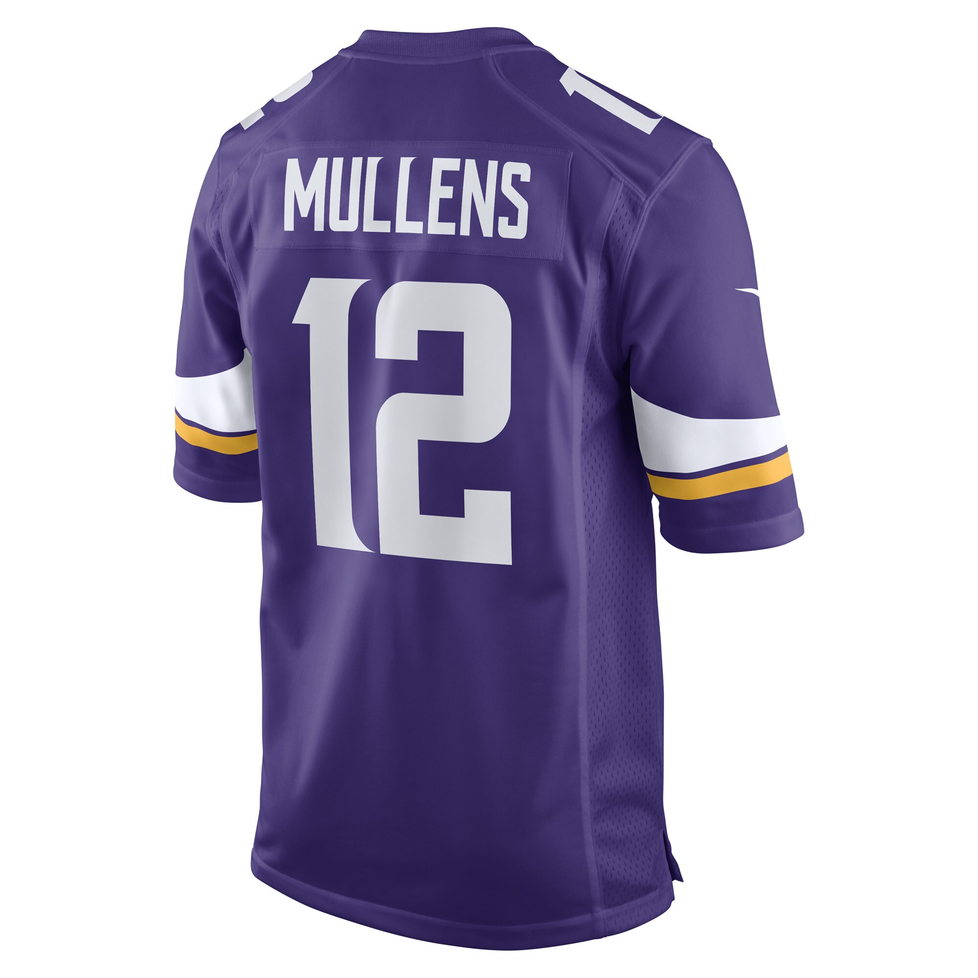 Nick Mullens Minnesota Vikings  Game Player Jersey - Purple