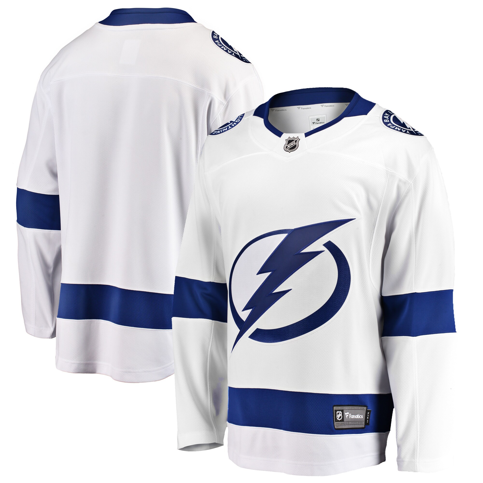 Tampa Bay Lightning Fanatics Breakaway Away Jersey - White