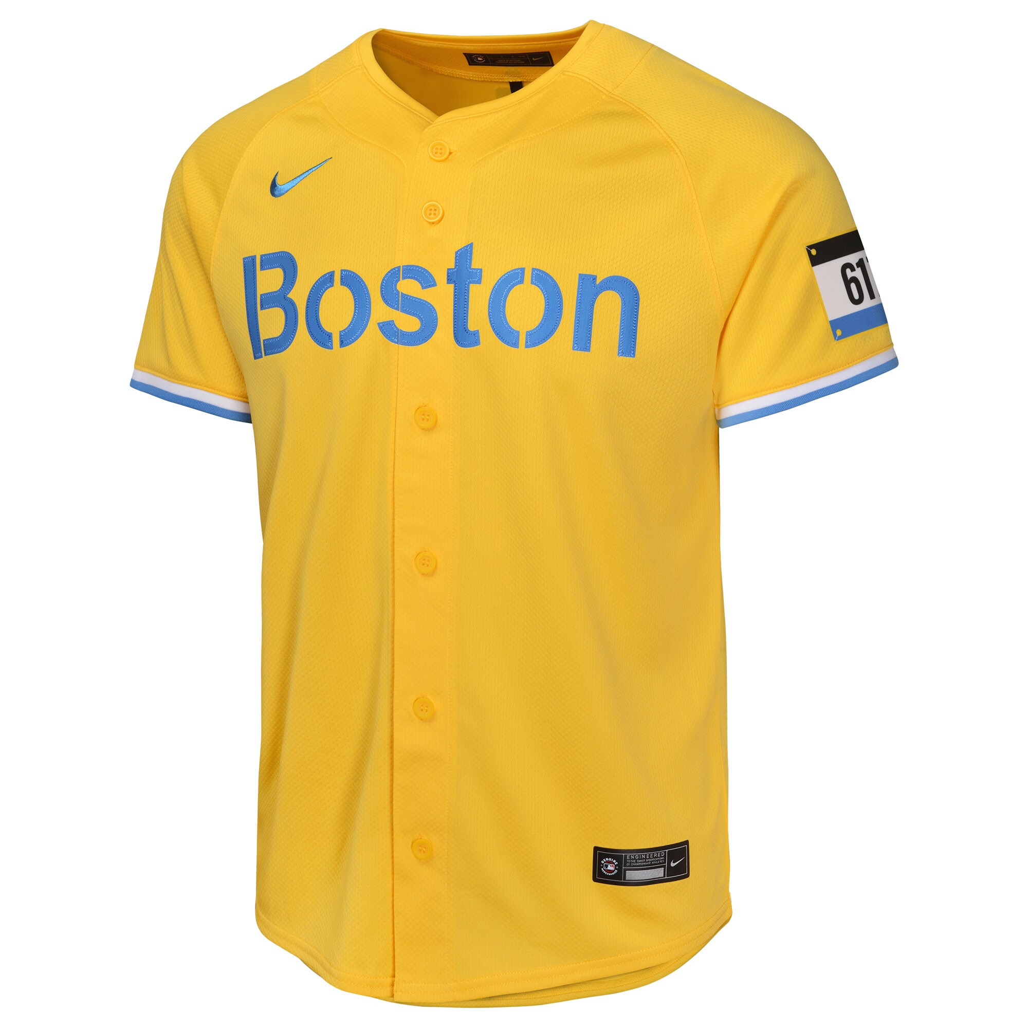 David Ortiz Boston Red Sox Youth City Connect Limited Player Jersey - Gold